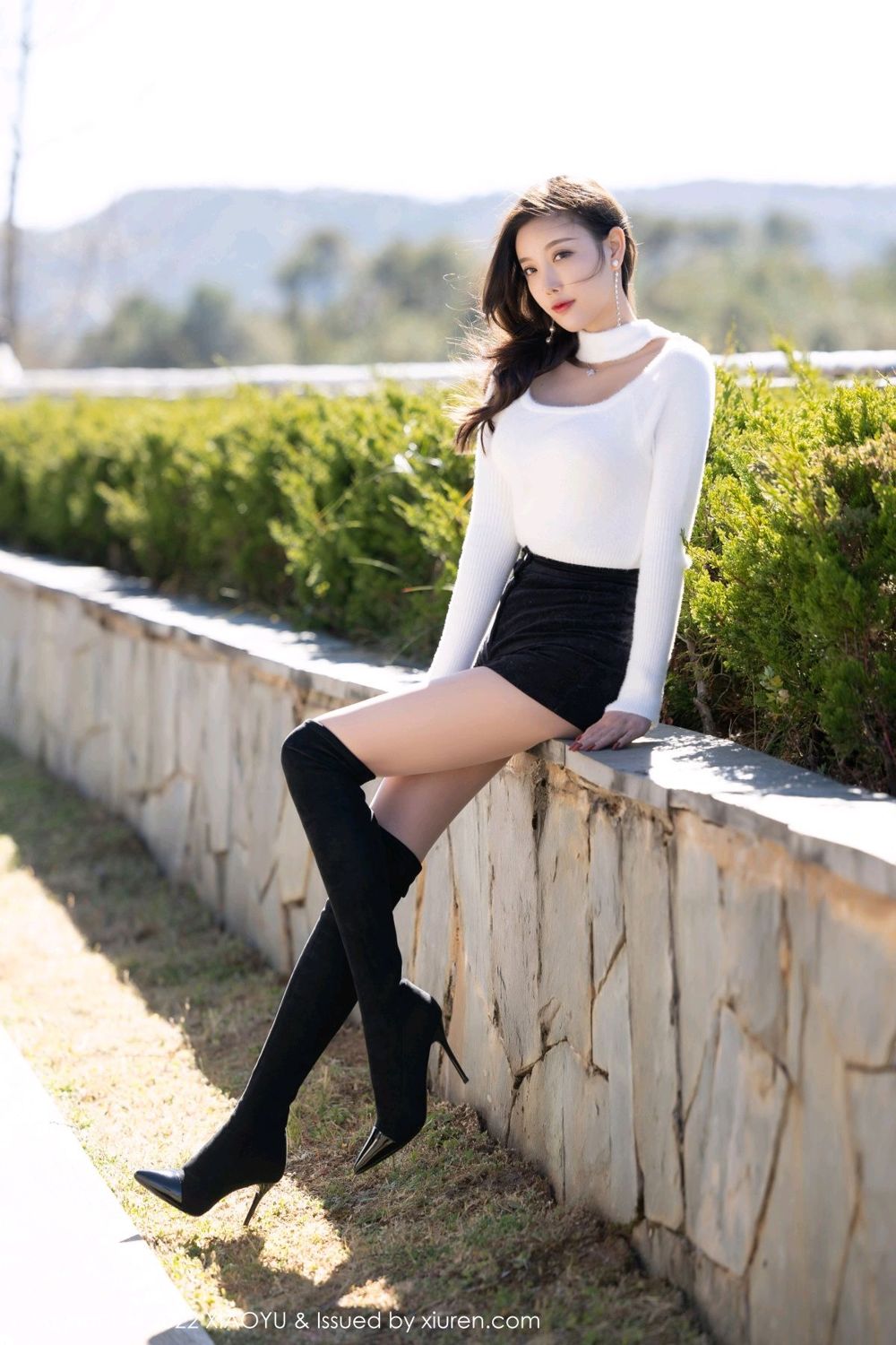 《语画界 杨晨晨 制服写真 VOL.772》第6张，模特杨晨晨，语画界，制服主题，全套75张