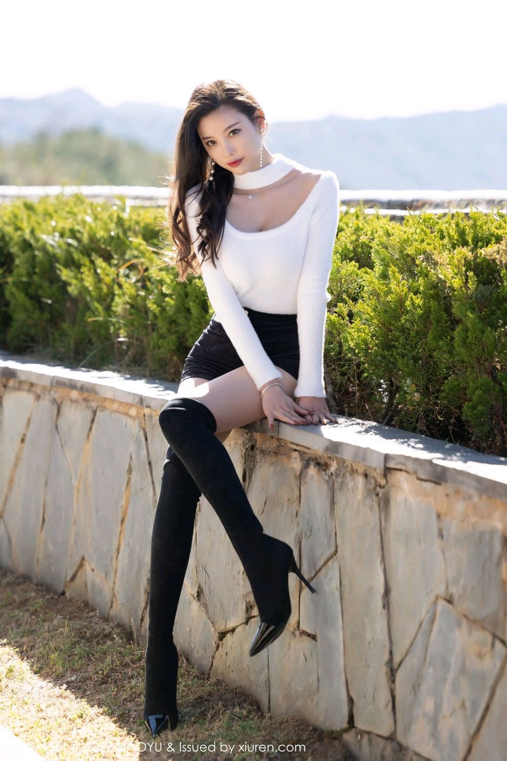 《语画界 杨晨晨 制服写真 VOL.772》第9张，模特杨晨晨，语画界，制服主题，全套75张