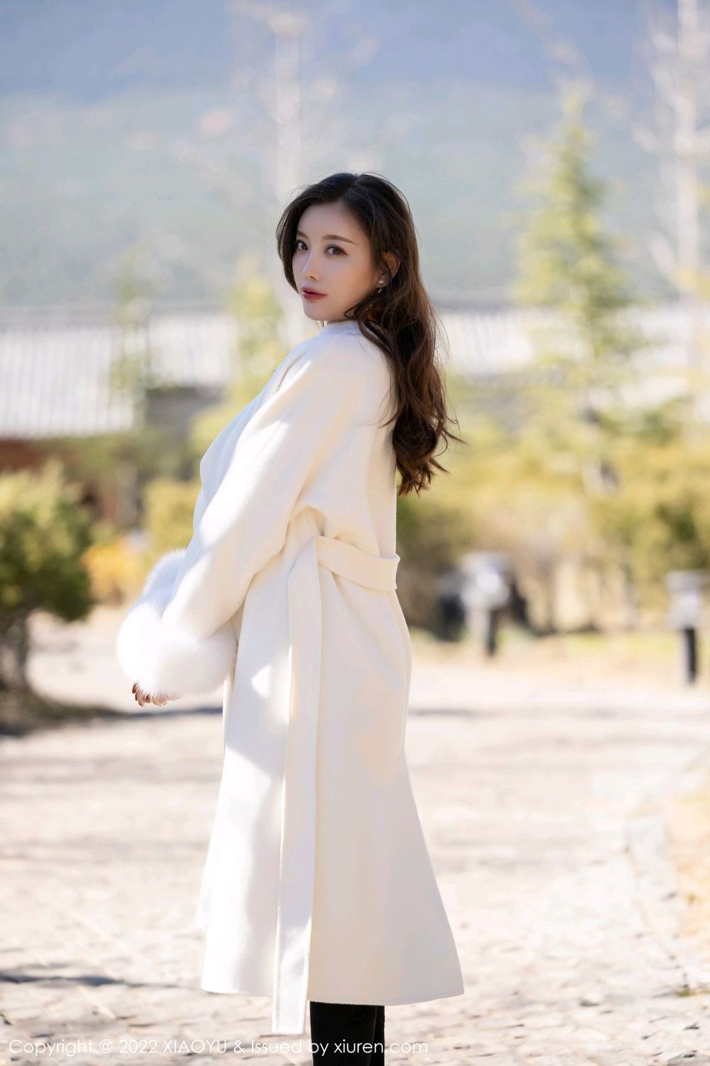 《语画界 杨晨晨 制服写真 VOL.772》第13张，模特杨晨晨，语画界，制服主题，全套75张