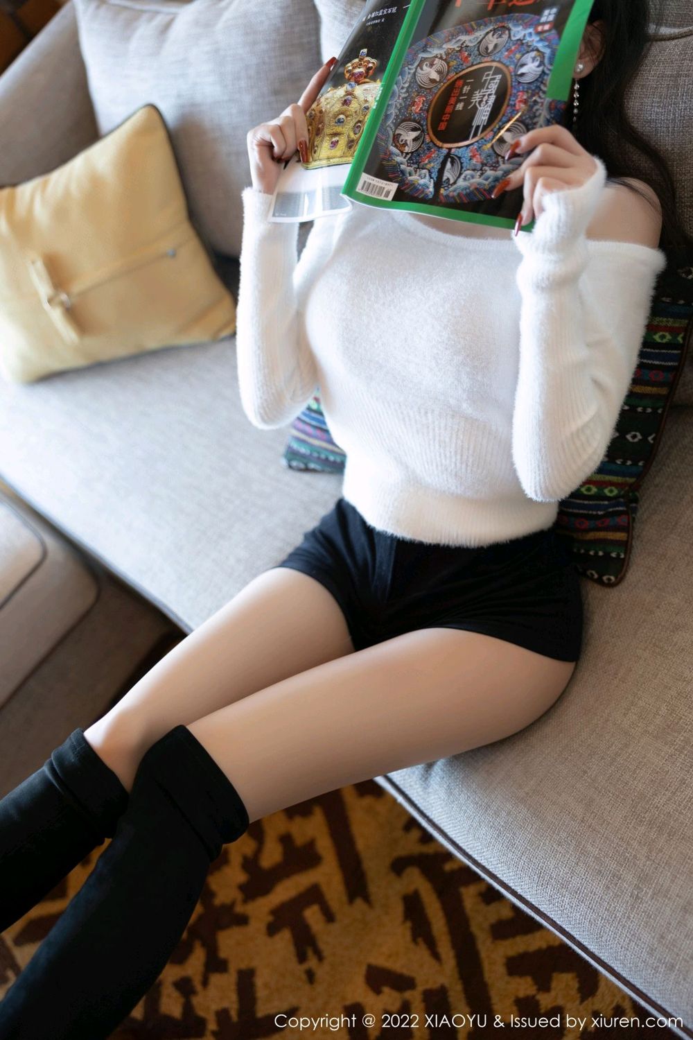 《语画界 杨晨晨 制服写真 VOL.772》第15张，模特杨晨晨，语画界，制服主题，全套75张