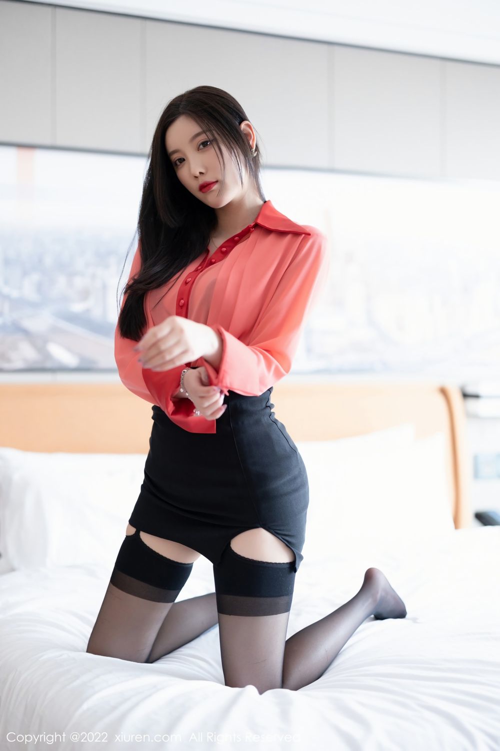 《秀人网 杨晨晨 黑丝写真 No.4928》第25张,模特杨晨晨,秀人网,黑丝主题,全套78张