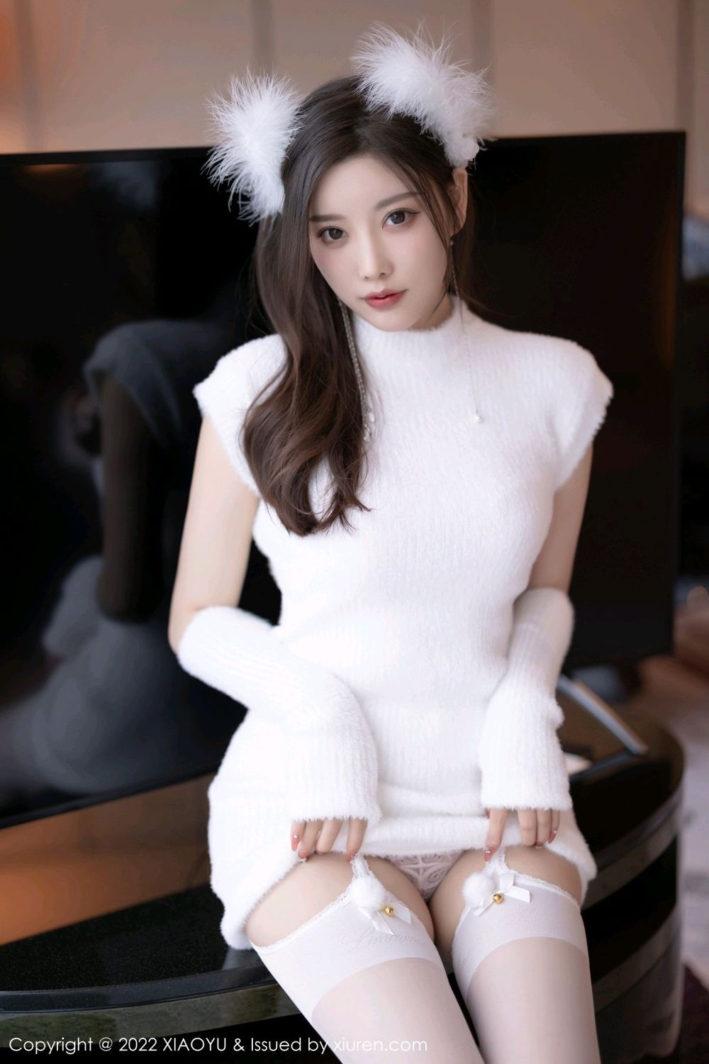 《语画界 杨晨晨 制服写真 VOL.777》第6张,模特杨晨晨,语画界,制服主题,全套67张