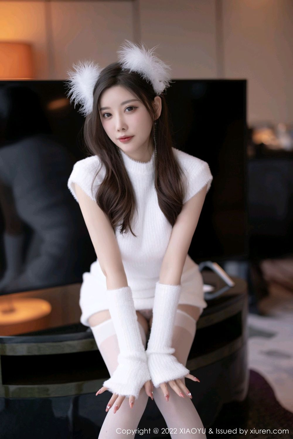 《语画界 杨晨晨 制服写真 VOL.777》第12张,模特杨晨晨,语画界,制服主题,全套67张