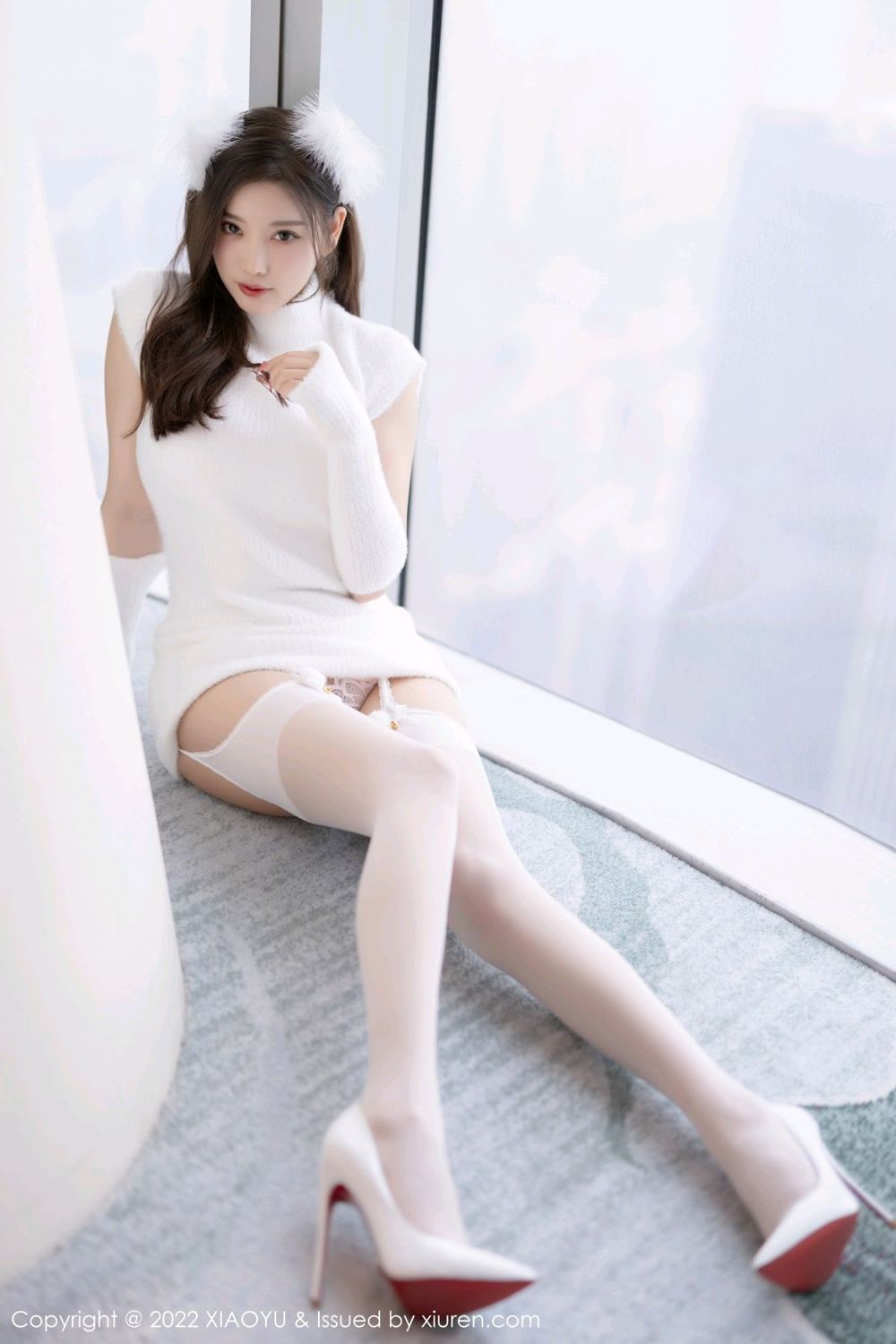 《语画界 杨晨晨 制服写真 VOL.777》第17张,模特杨晨晨,语画界,制服主题,全套67张
