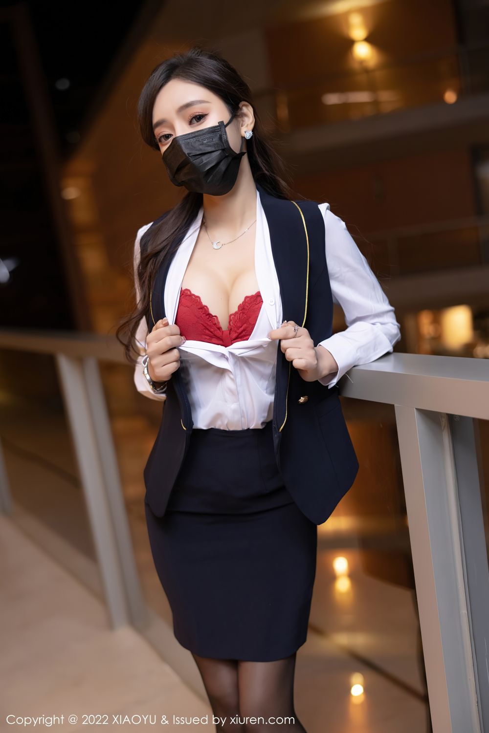 《语画界 王馨瑶(Yanni) 制服写真 VOL.743》第3张，模特王馨瑶(Yanni)，语画界，制服主题，全套75张