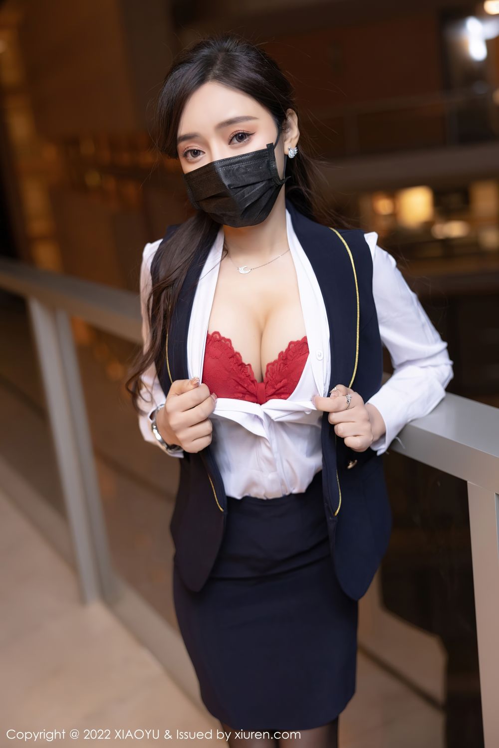 《语画界 王馨瑶(Yanni) 制服写真 VOL.743》第28张，模特王馨瑶(Yanni)，语画界，制服主题，全套75张