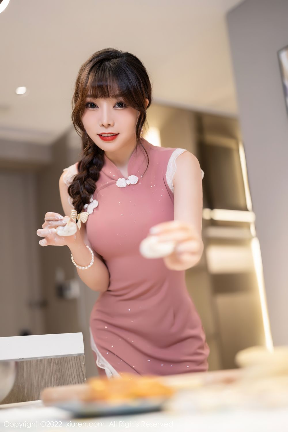 《秀人网 芝芝Booty 黑丝写真 No.4848》第25张,模特芝芝Booty,秀人网,黑丝主题,全套78张