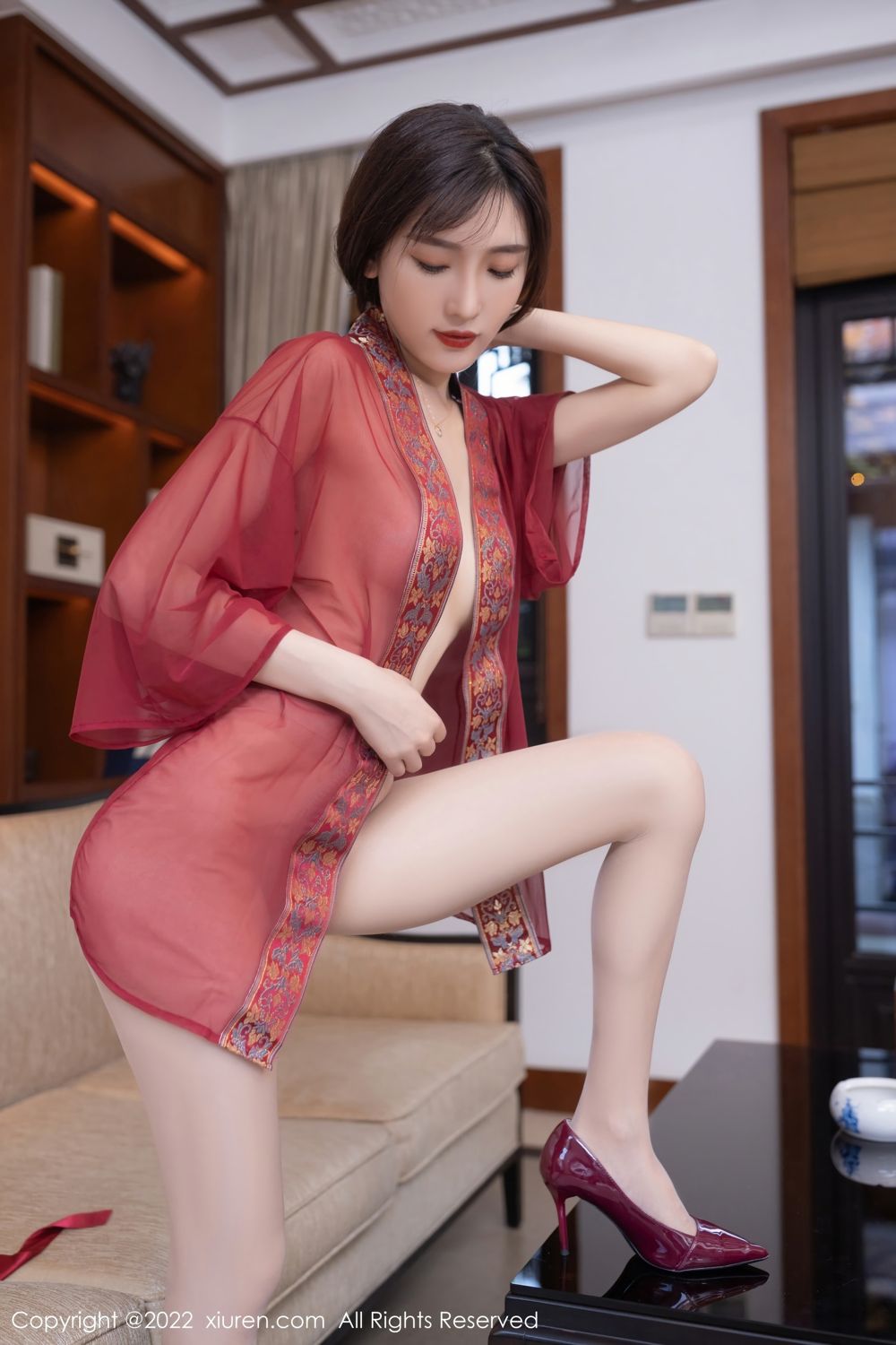 《秀人网 付艺轩(艺轩Renee) 性感写真 No.5033》第63张,模特付艺轩(艺轩Renee),秀人网,性感主题,全套75张