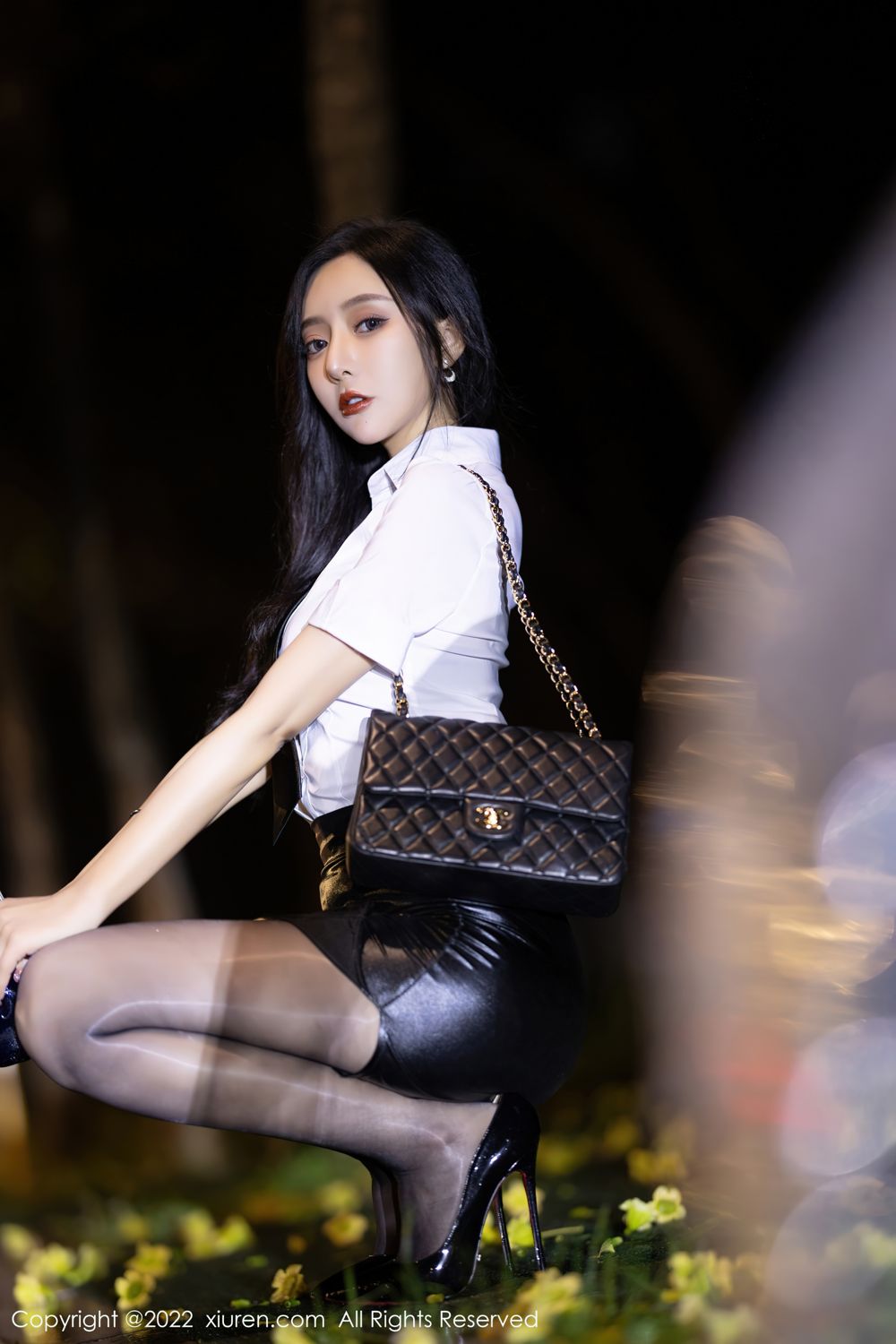《秀人网 王馨瑶(Yanni) 黑丝写真 No.4879》第10张,模特王馨瑶(Yanni),秀人网,黑丝主题,全套77张