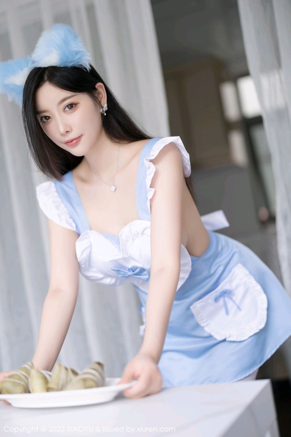 《语画界 杨晨晨 制服写真 VOL.791》第48张,模特杨晨晨,语画界,制服主题,全套100张