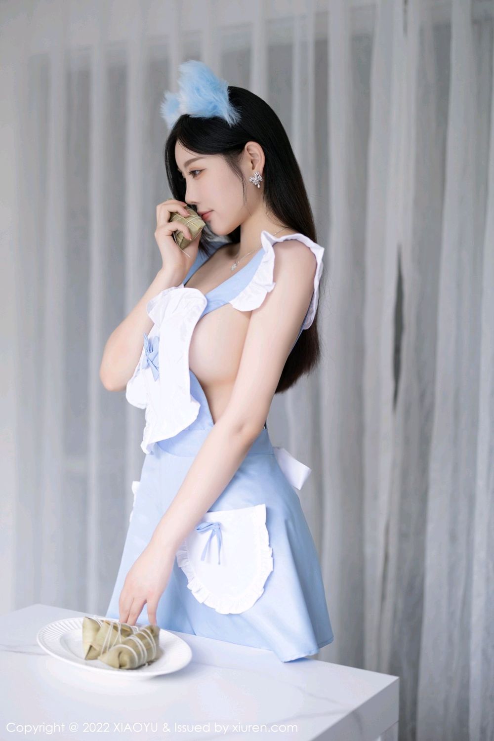 《语画界 杨晨晨 制服写真 VOL.791》第50张,模特杨晨晨,语画界,制服主题,全套100张