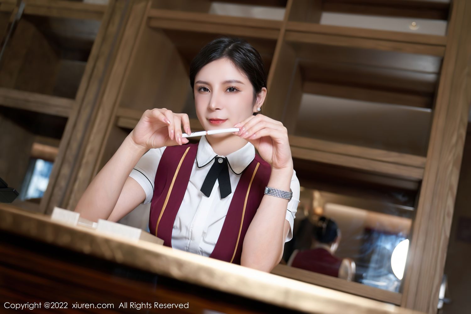 《秀人网 小蛮妖(Xiao Man Yao) 黑丝写真 No.4939》第16张,模特小蛮妖(Xiao Man Yao),秀人网,黑丝主题,全套74张