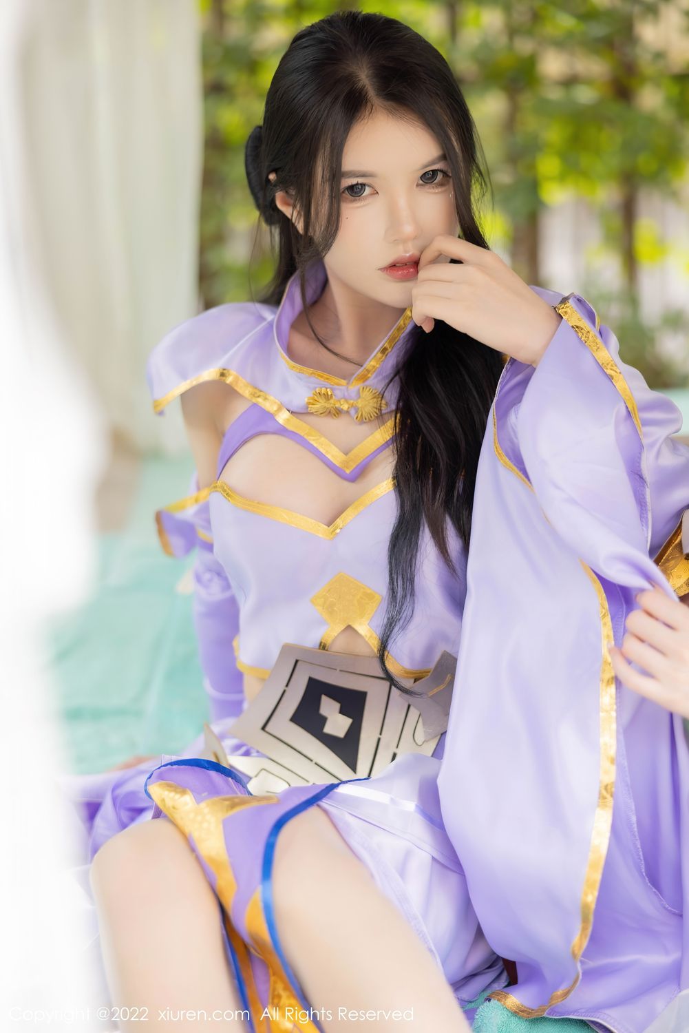 《秀人网 可乐Vicky 美腿写真 No.4948》第5张,模特可乐Vicky,秀人网,美腿主题,全套51张