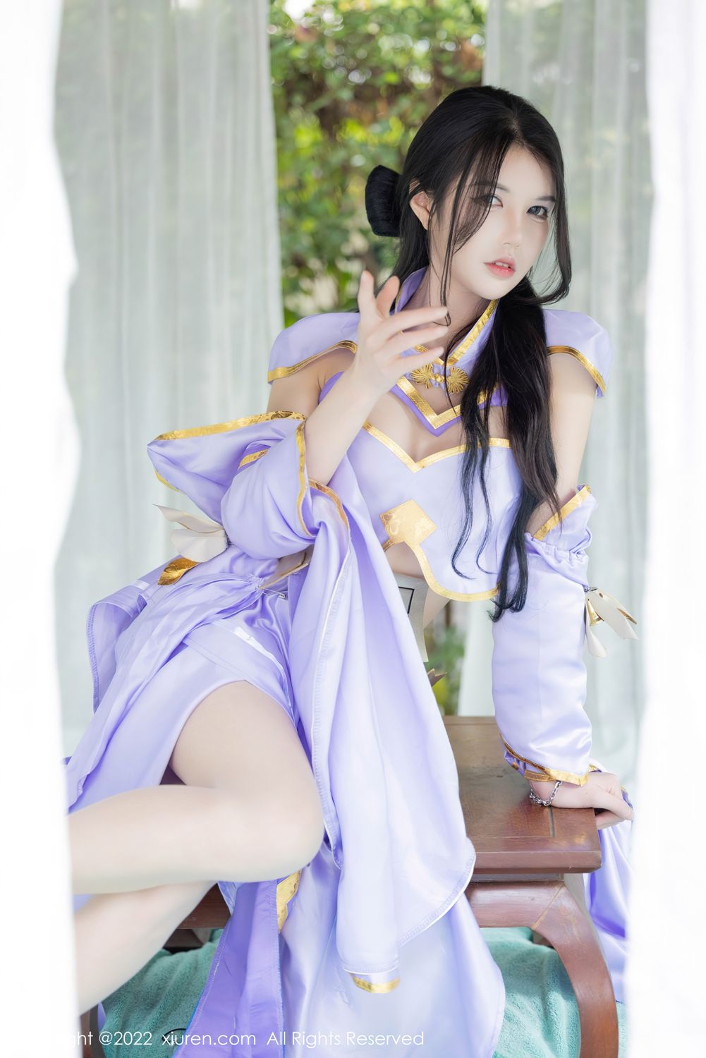 《秀人网 可乐Vicky 美腿写真 No.4948》第24张，模特可乐Vicky，秀人网，美腿主题，全套51张