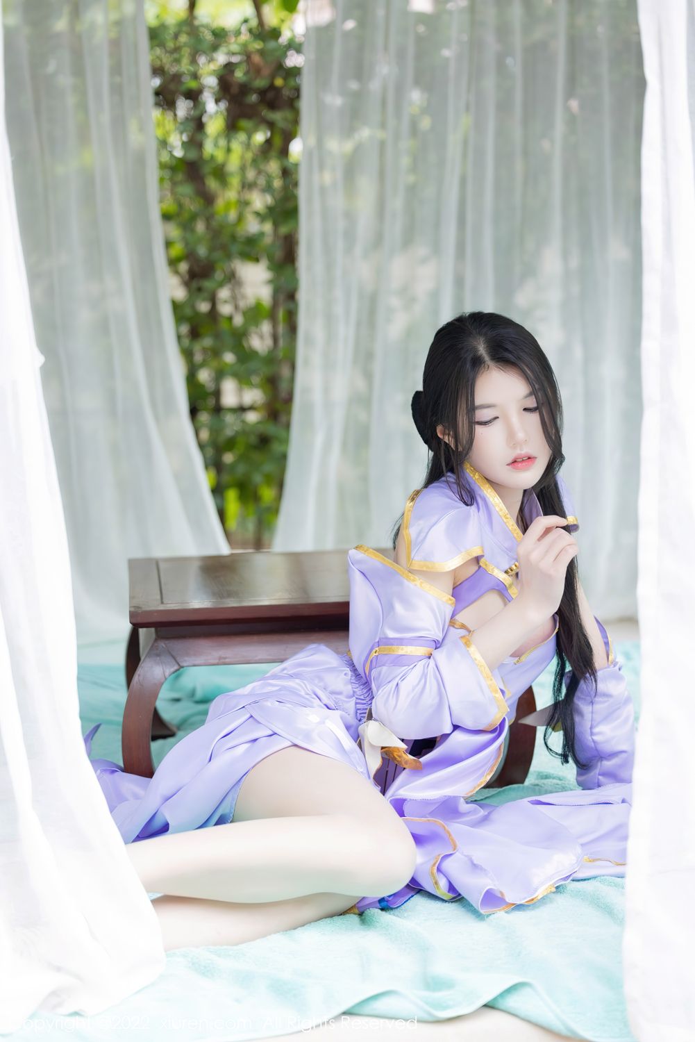 《秀人网 可乐Vicky 美腿写真 No.4948》第28张,模特可乐Vicky,秀人网,美腿主题,全套51张