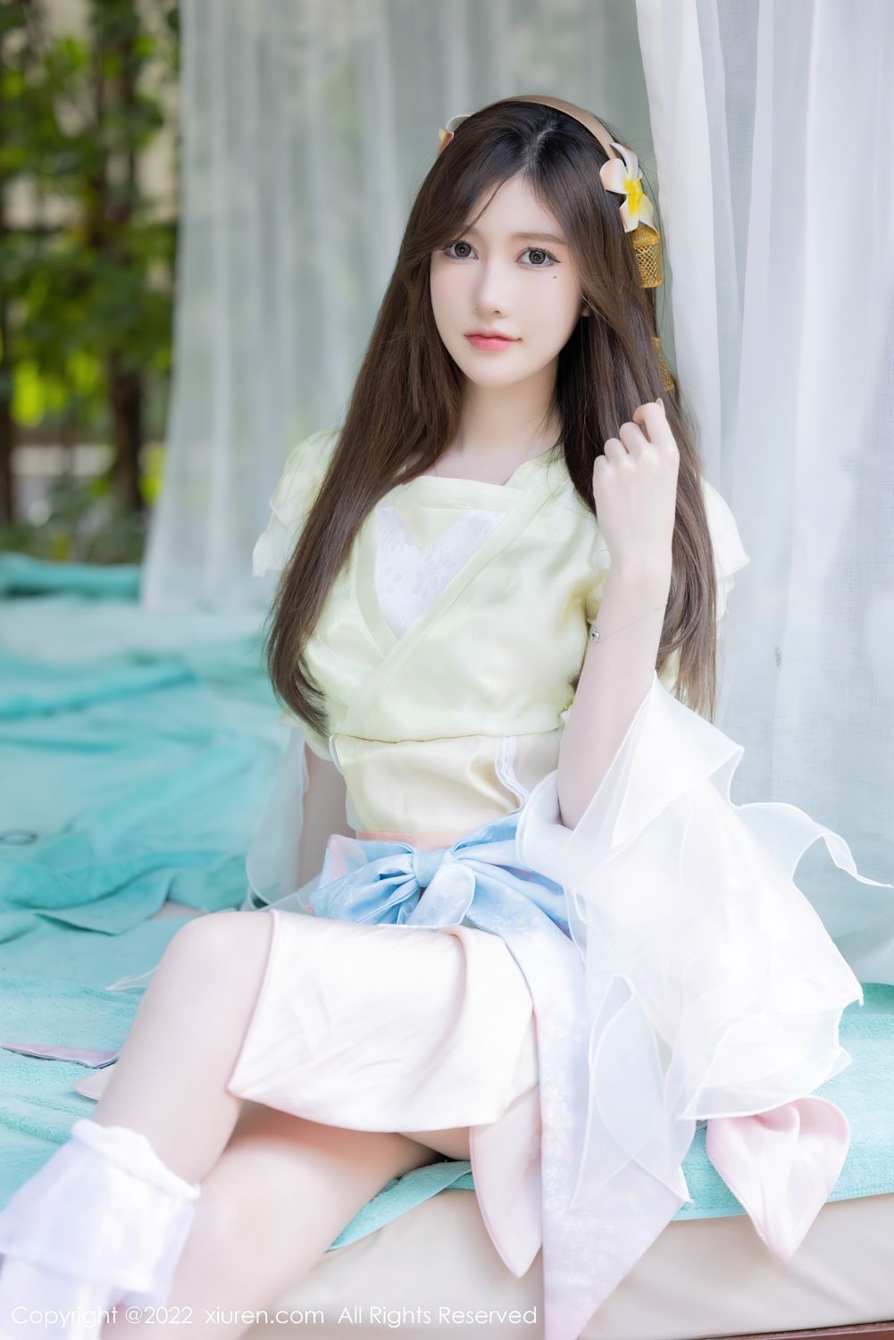 《秀人网 可乐Vicky 美腿写真 No.4948》第40张,模特可乐Vicky,秀人网,美腿主题,全套51张
