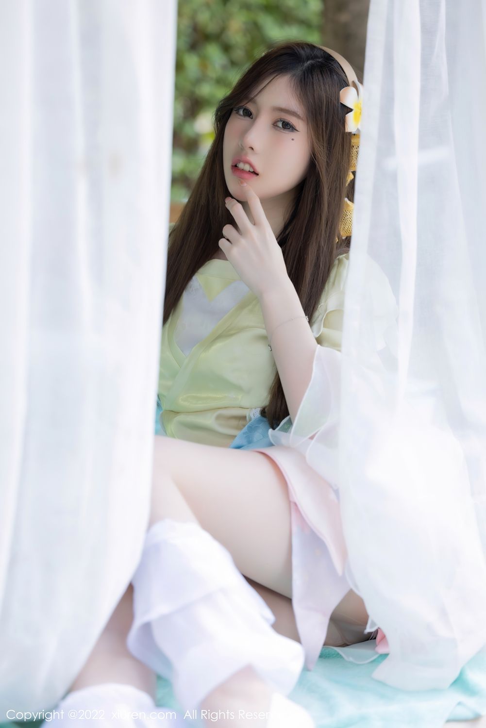 《秀人网 可乐Vicky 美腿写真 No.4948》第43张,模特可乐Vicky,秀人网,美腿主题,全套51张