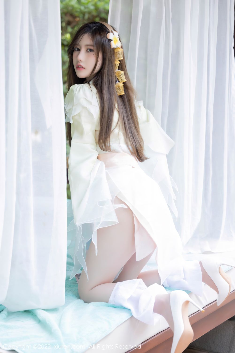 《秀人网 可乐Vicky 美腿写真 No.4948》第44张,模特可乐Vicky,秀人网,美腿主题,全套51张