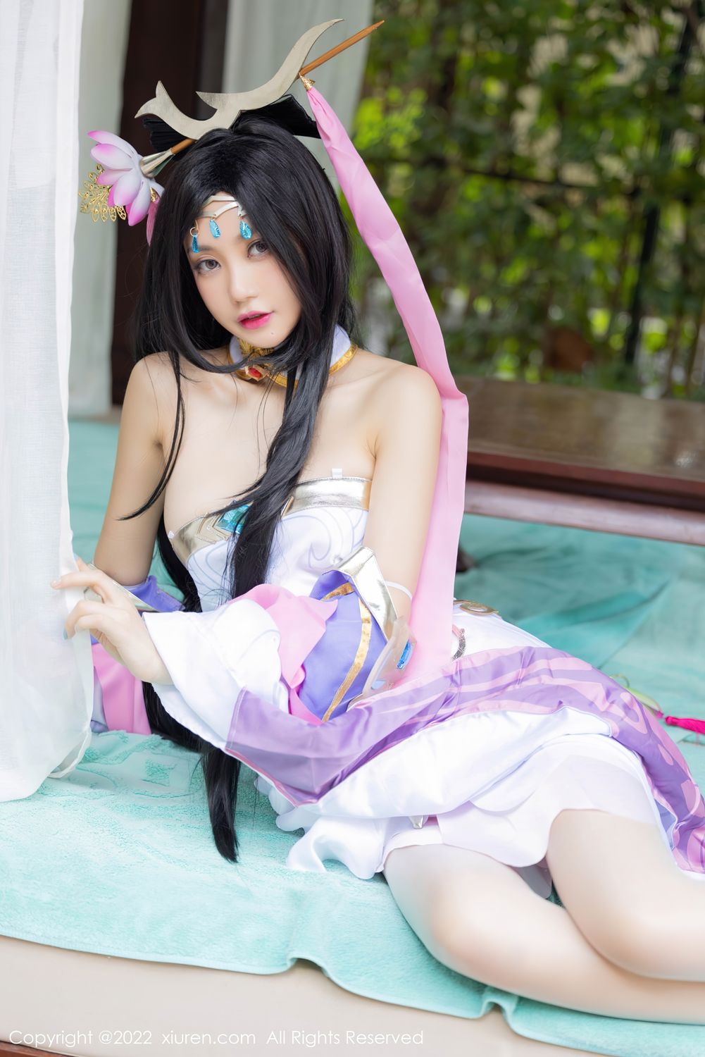 《秀人网 可乐Vicky 美腿写真 No.4948》第47张,模特可乐Vicky,秀人网,美腿主题,全套51张