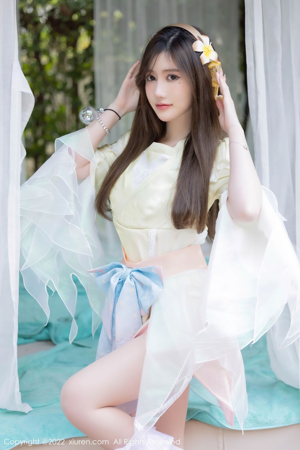 《秀人网 可乐Vicky 美腿写真 No.4948》第50张,模特可乐Vicky,秀人网,美腿主题,全套51张