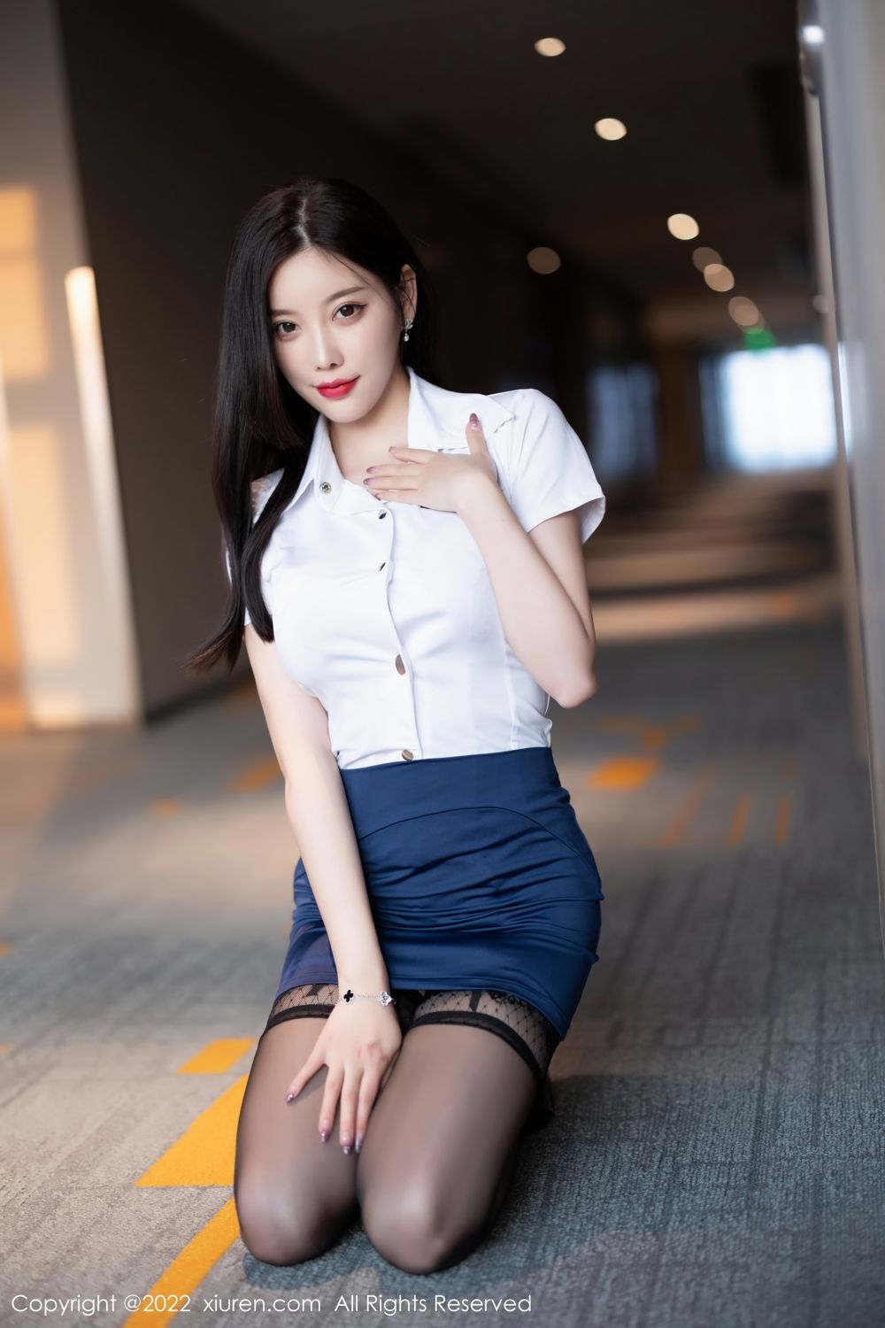 《秀人网 林美珊 黑丝写真 No.5114》第15张,模特林美珊,秀人网,黑丝主题,全套71张