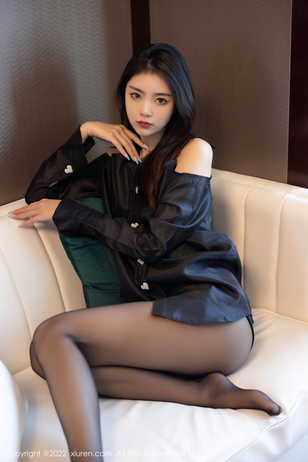 《秀人网 可乐Vicky 黑丝写真 No.4940》第13张,模特可乐Vicky,秀人网,黑丝主题,全套51张