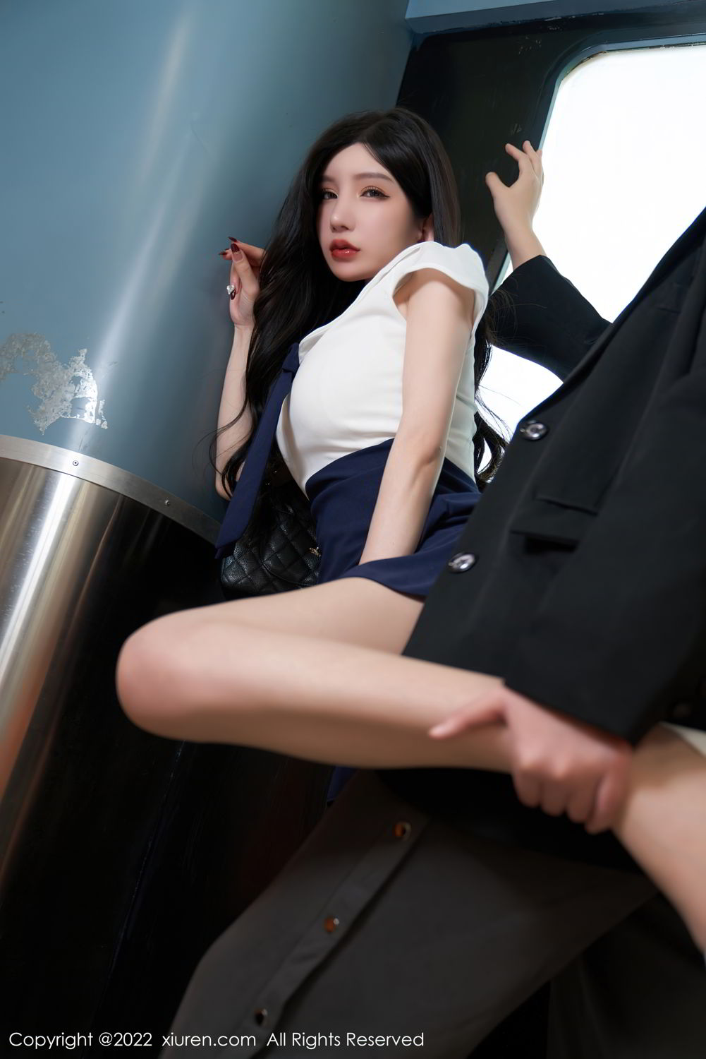《秀人网 鱼子酱fish(Yu Zi Jiang Fish)、周于希dummy(Dummy Zhou) 黑丝写真 No.4979》第53张,模特鱼子酱fish(Yu Zi Jiang Fish)、周于希dummy(Dummy Zhou),秀人网,黑丝主题,全套79张