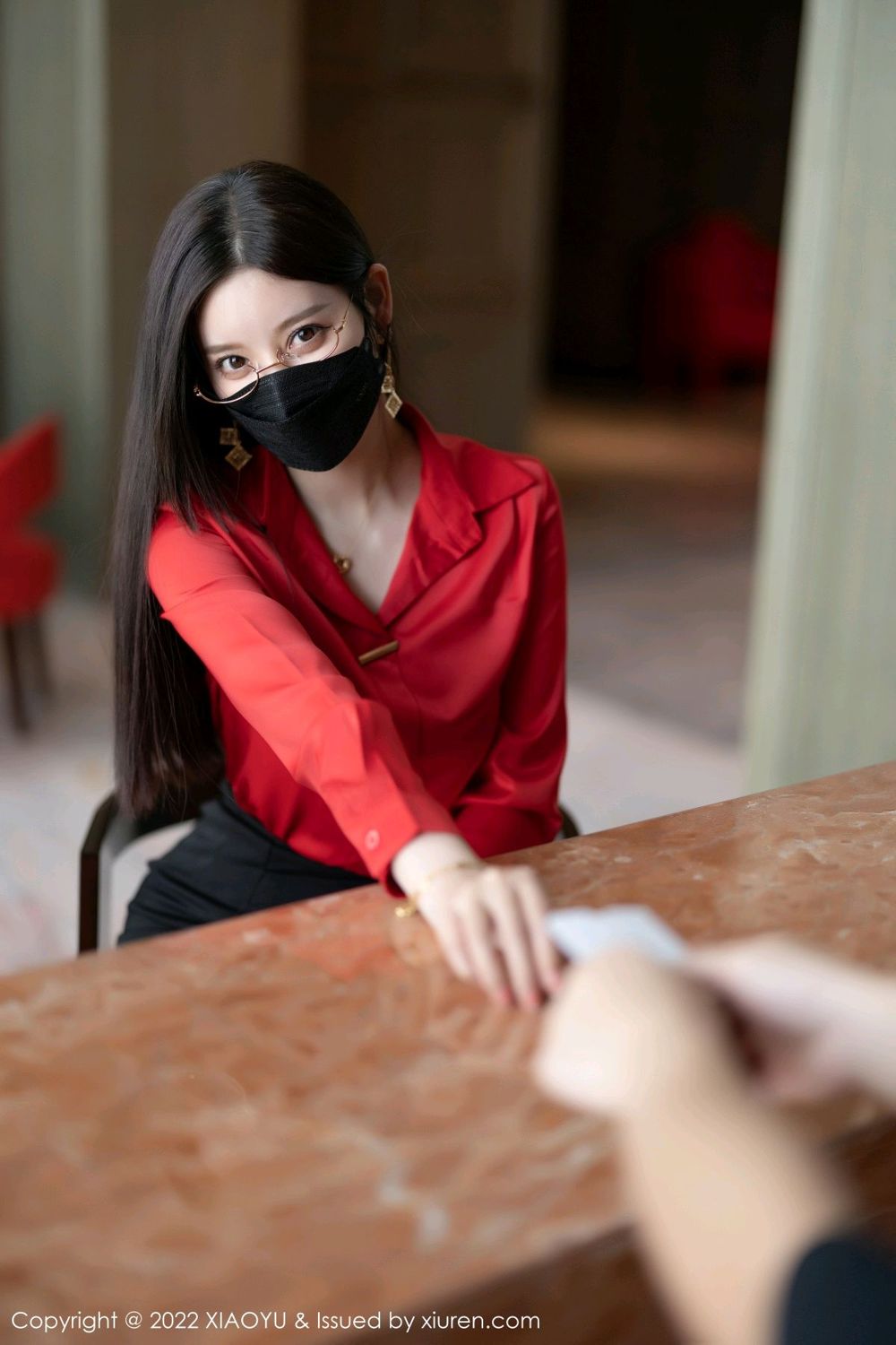 《语画界 雪千寻 制服写真 VOL.801》第17张,模特雪千寻,语画界,制服主题,全套100张