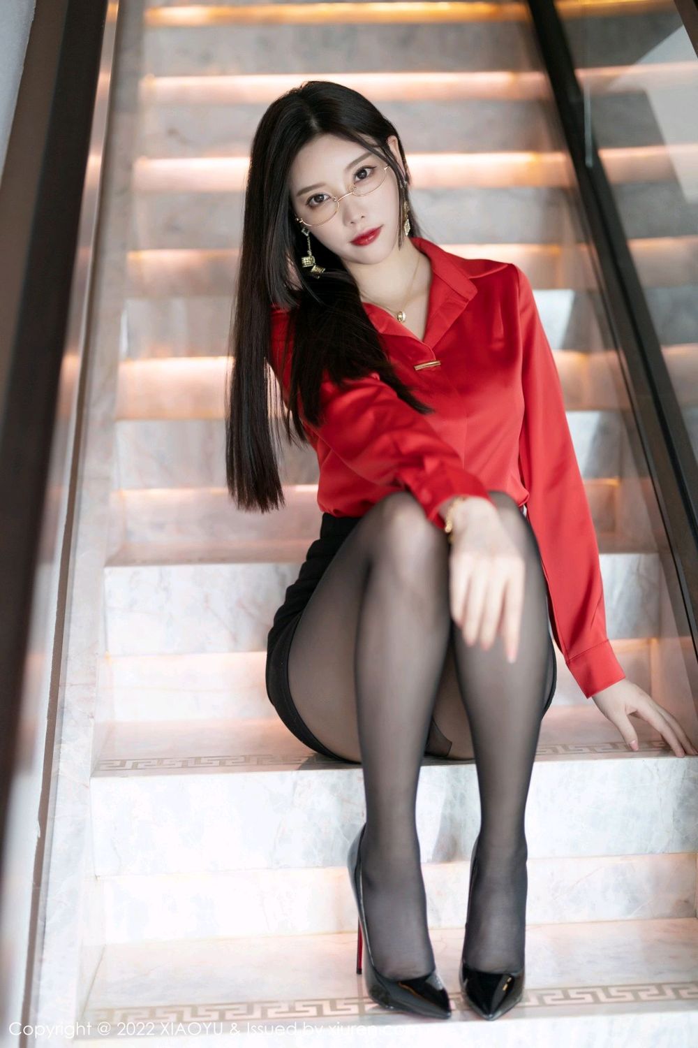 《语画界 雪千寻 制服写真 VOL.801》第27张,模特雪千寻,语画界,制服主题,全套100张