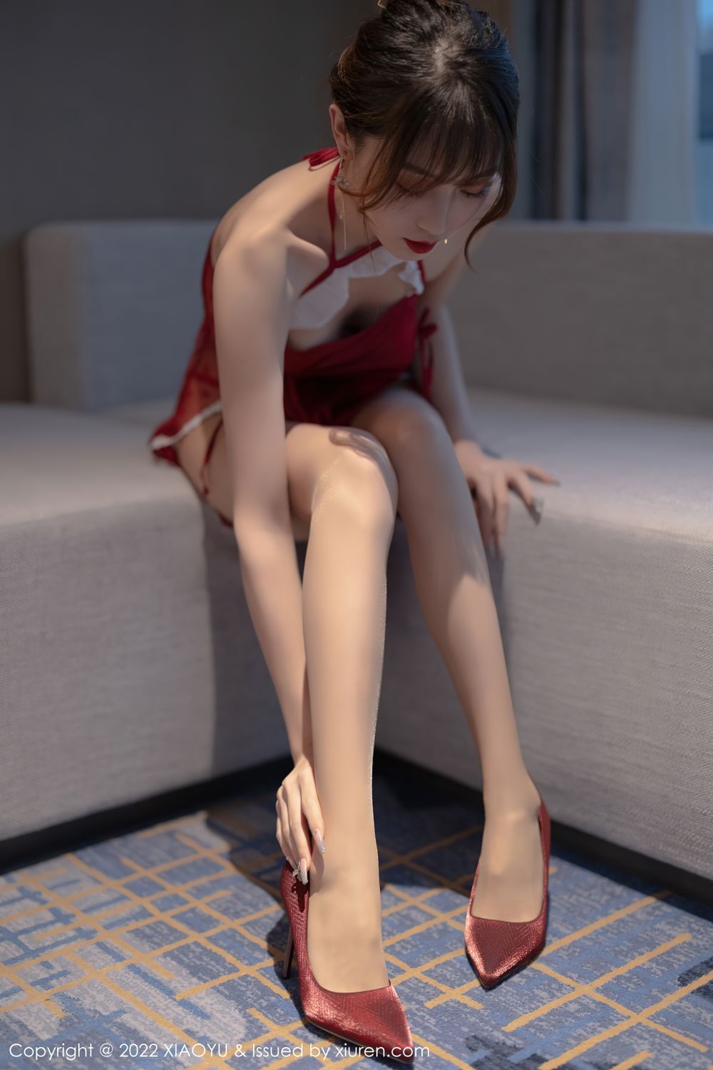 《语画界 林星阑(Lin Xing Lan) 制服写真 VOL.769》第33张，模特林星阑(Lin Xing Lan)，语画界，制服主题，全套85张