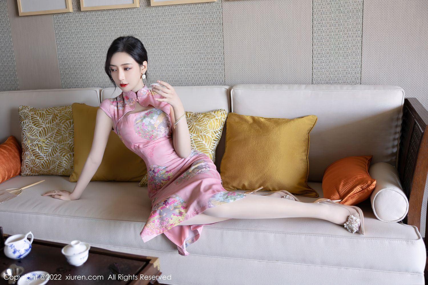 《秀人网 王馨瑶(Yanni) 内衣写真 No.5007》第33张，模特王馨瑶(Yanni)，秀人网，内衣主题，全套85张