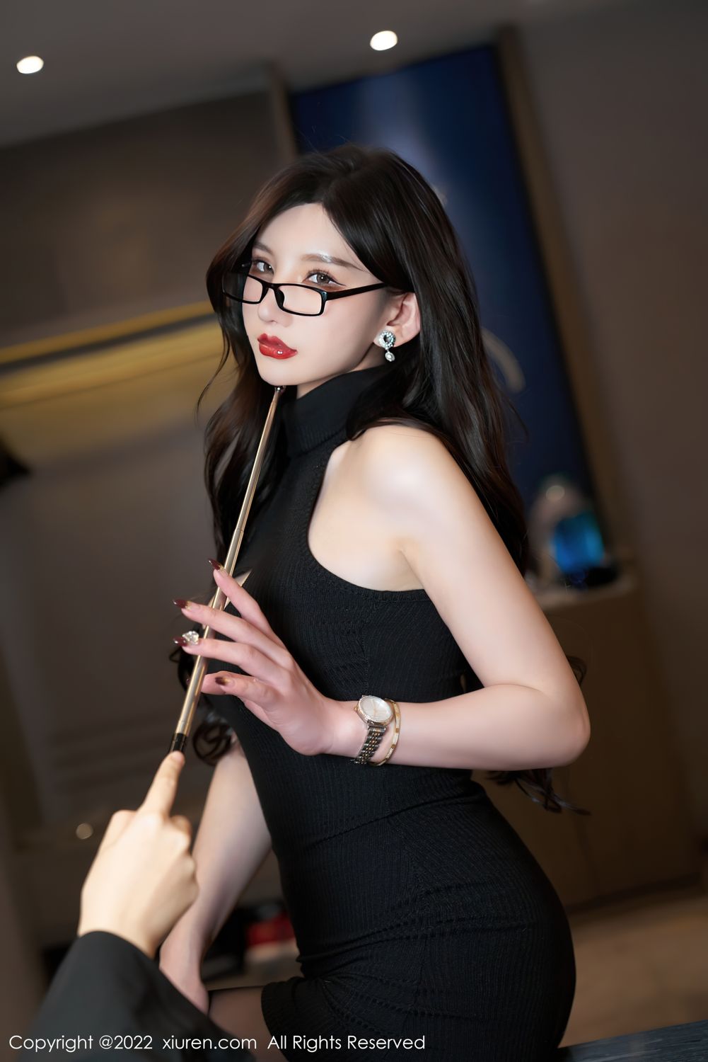 《秀人网 周于希dummy(Dummy Zhou) 黑丝写真 No.5009》第16张,模特周于希dummy(Dummy Zhou),秀人网,黑丝主题,全套70张