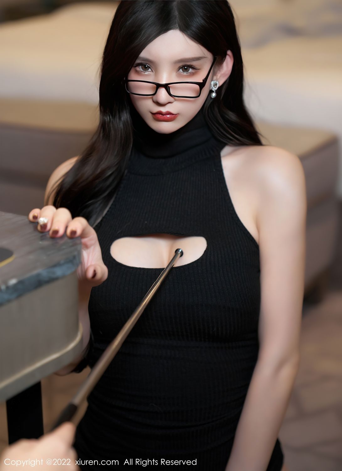 《秀人网 周于希dummy(Dummy Zhou) 黑丝写真 No.5009》第42张,模特周于希dummy(Dummy Zhou),秀人网,黑丝主题,全套70张