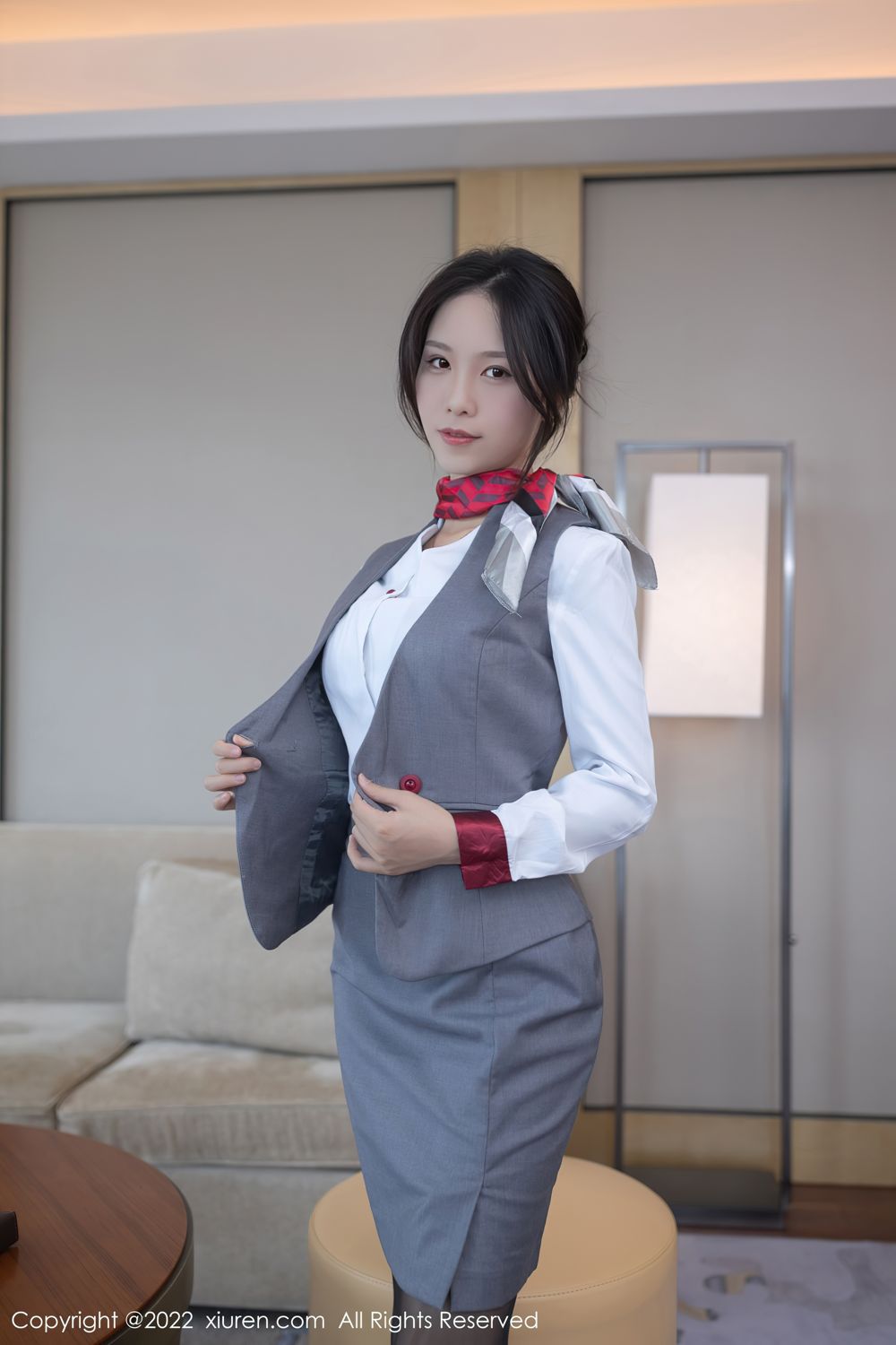 《秀人网 陈若依(抖娘利世) 黑丝写真 No.5027》第17张,模特陈若依(抖娘利世),秀人网,黑丝主题,全套74张