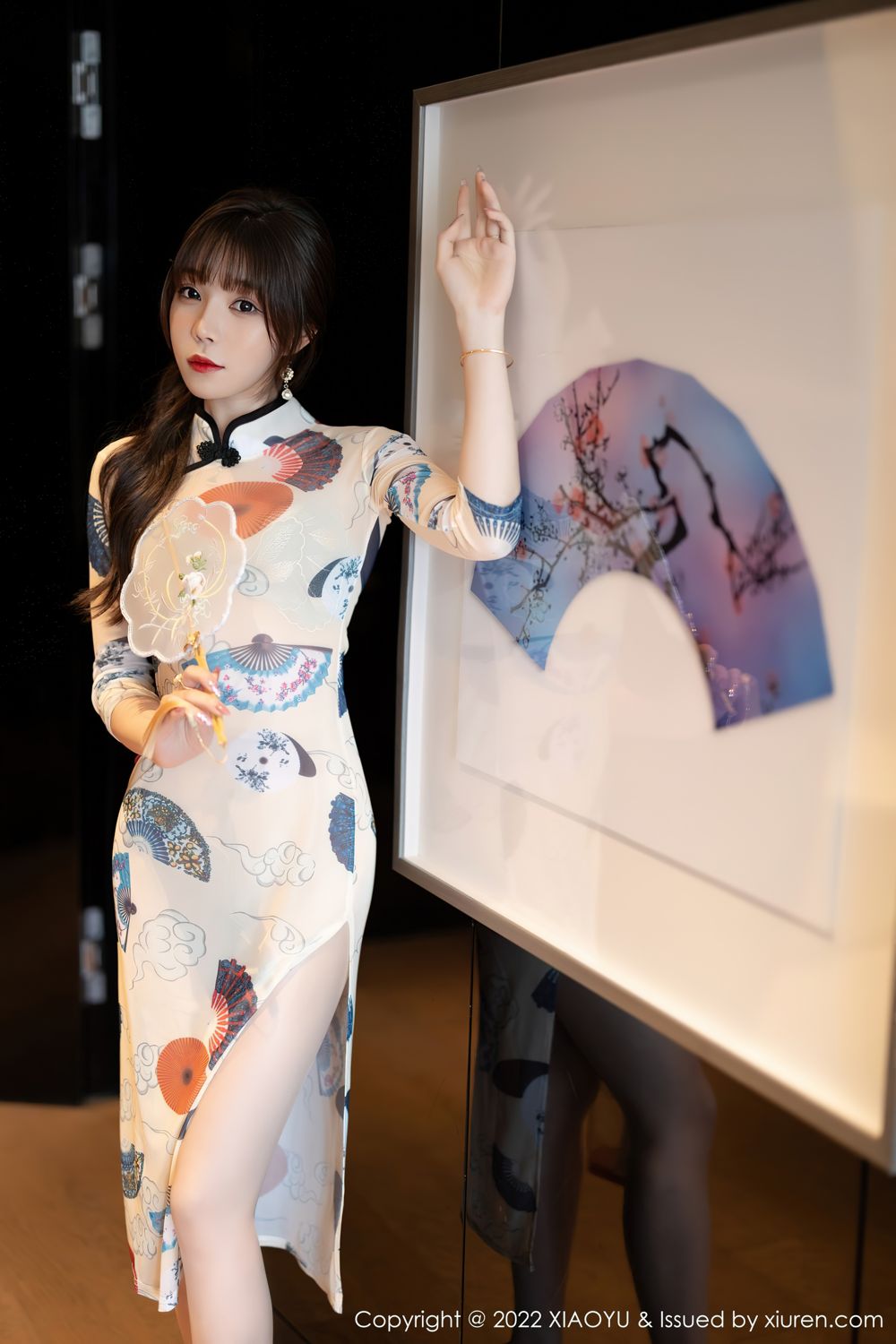 《语画界 芝芝Booty 制服写真 VOL.788》第8张,模特芝芝Booty,语画界,制服主题,全套100张