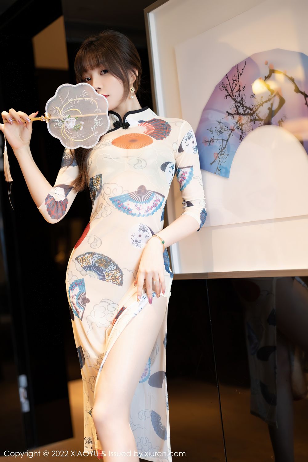 《语画界 芝芝Booty 制服写真 VOL.788》第10张,模特芝芝Booty,语画界,制服主题,全套100张