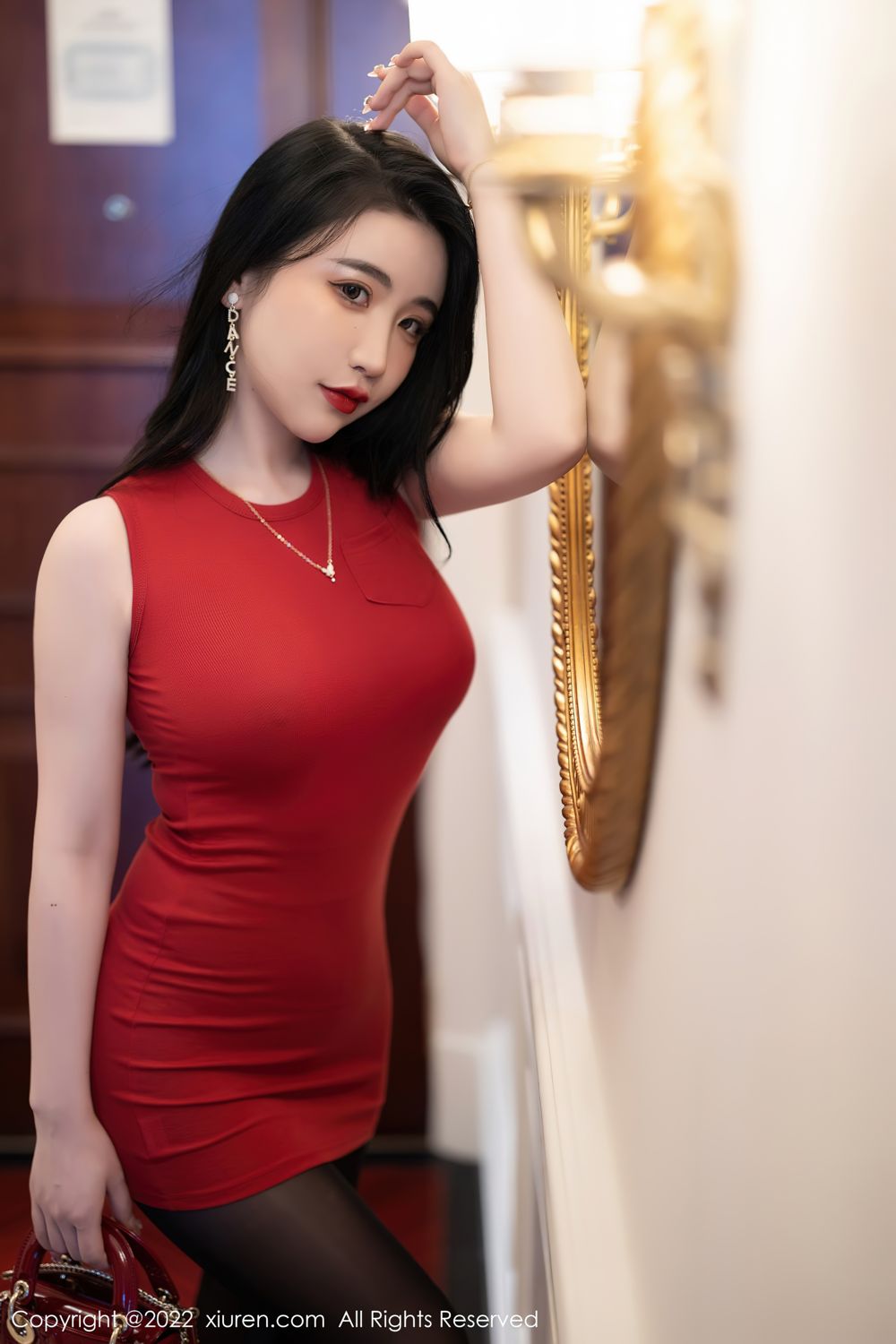 《秀人网 谢芷馨(Sindy) 黑丝写真 No.5151》第7张,模特谢芷馨(Sindy),秀人网,黑丝主题,全套86张