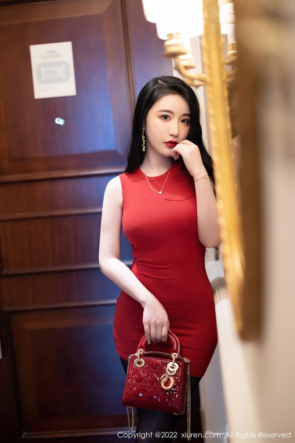 《秀人网 谢芷馨(Sindy) 黑丝写真 No.5151》第12张,模特谢芷馨(Sindy),秀人网,黑丝主题,全套86张