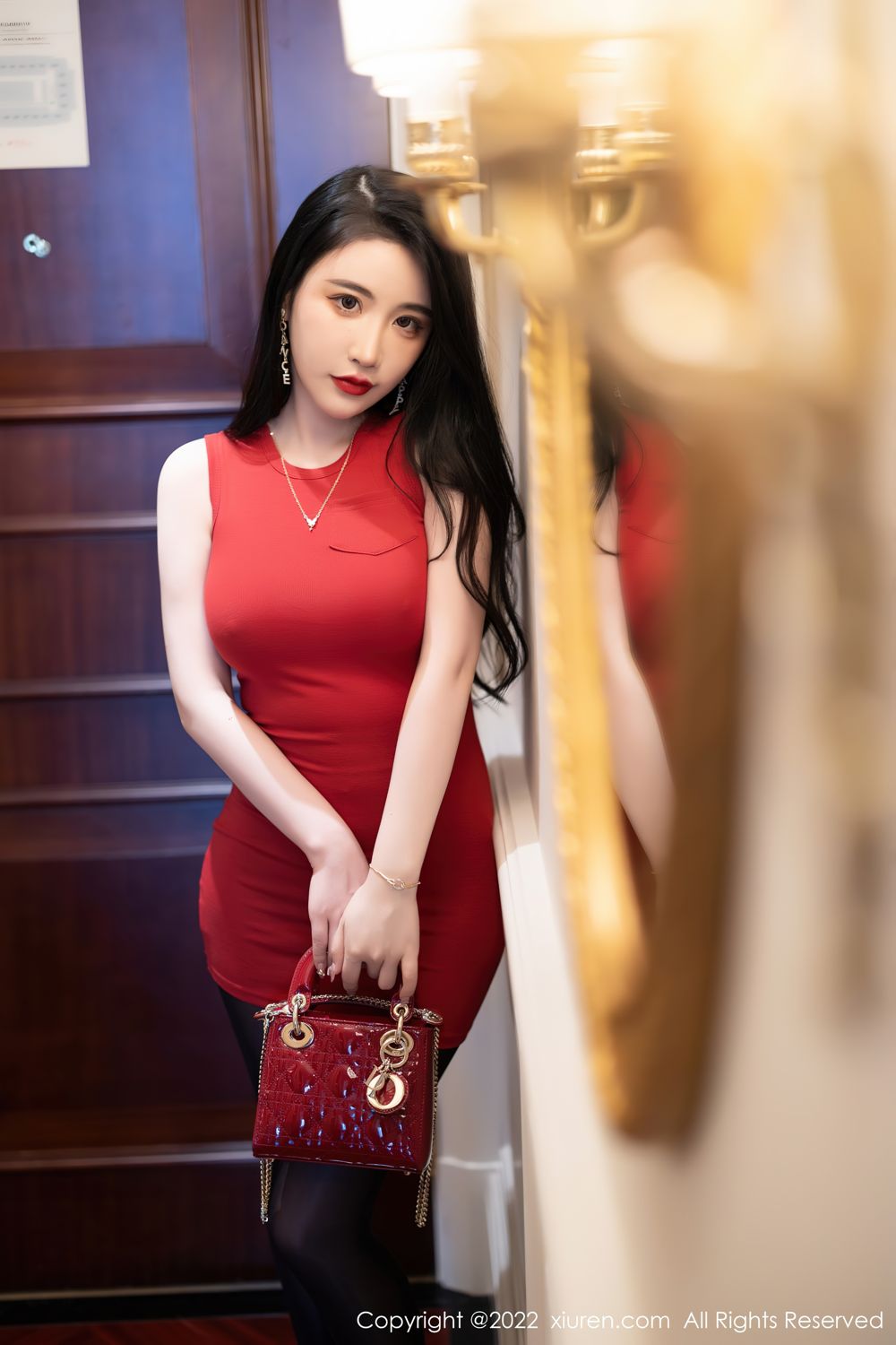 《秀人网 谢芷馨(Sindy) 黑丝写真 No.5151》第13张,模特谢芷馨(Sindy),秀人网,黑丝主题,全套86张