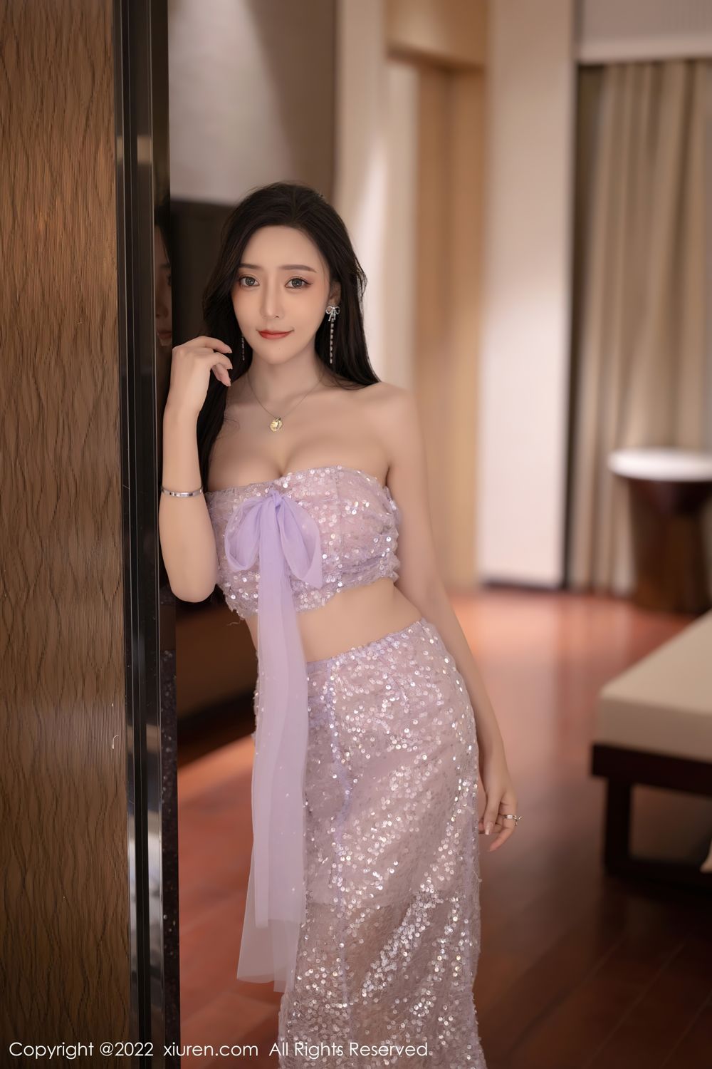 《秀人网 王馨瑶(Yanni) 黑丝写真 No.5161》第26张,模特王馨瑶(Yanni),秀人网,黑丝主题,全套90张