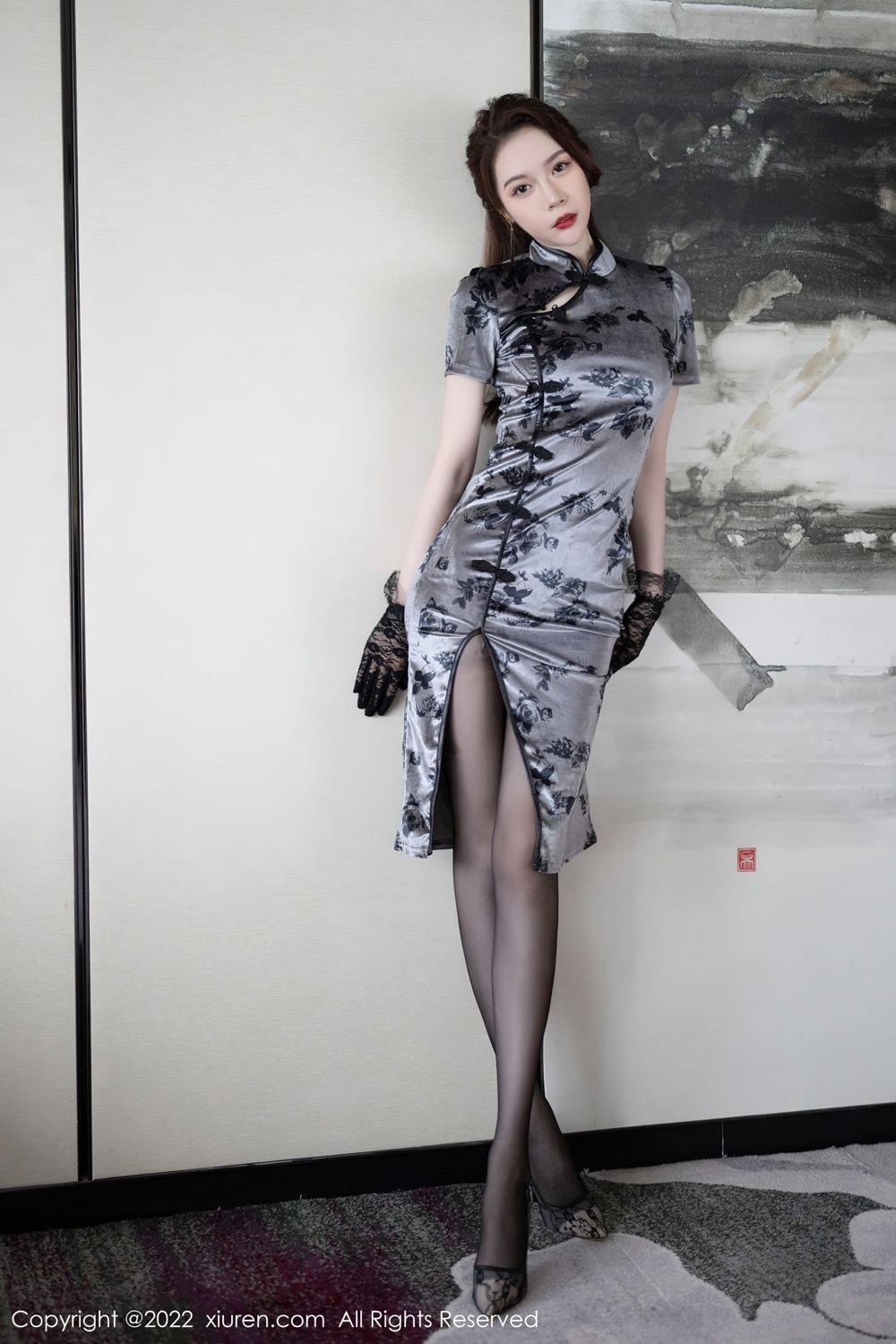 《秀人网 梦心玥(Candice) 黑丝写真 No.5174》第1张,模特梦心玥(Candice),秀人网,黑丝主题,全套81张