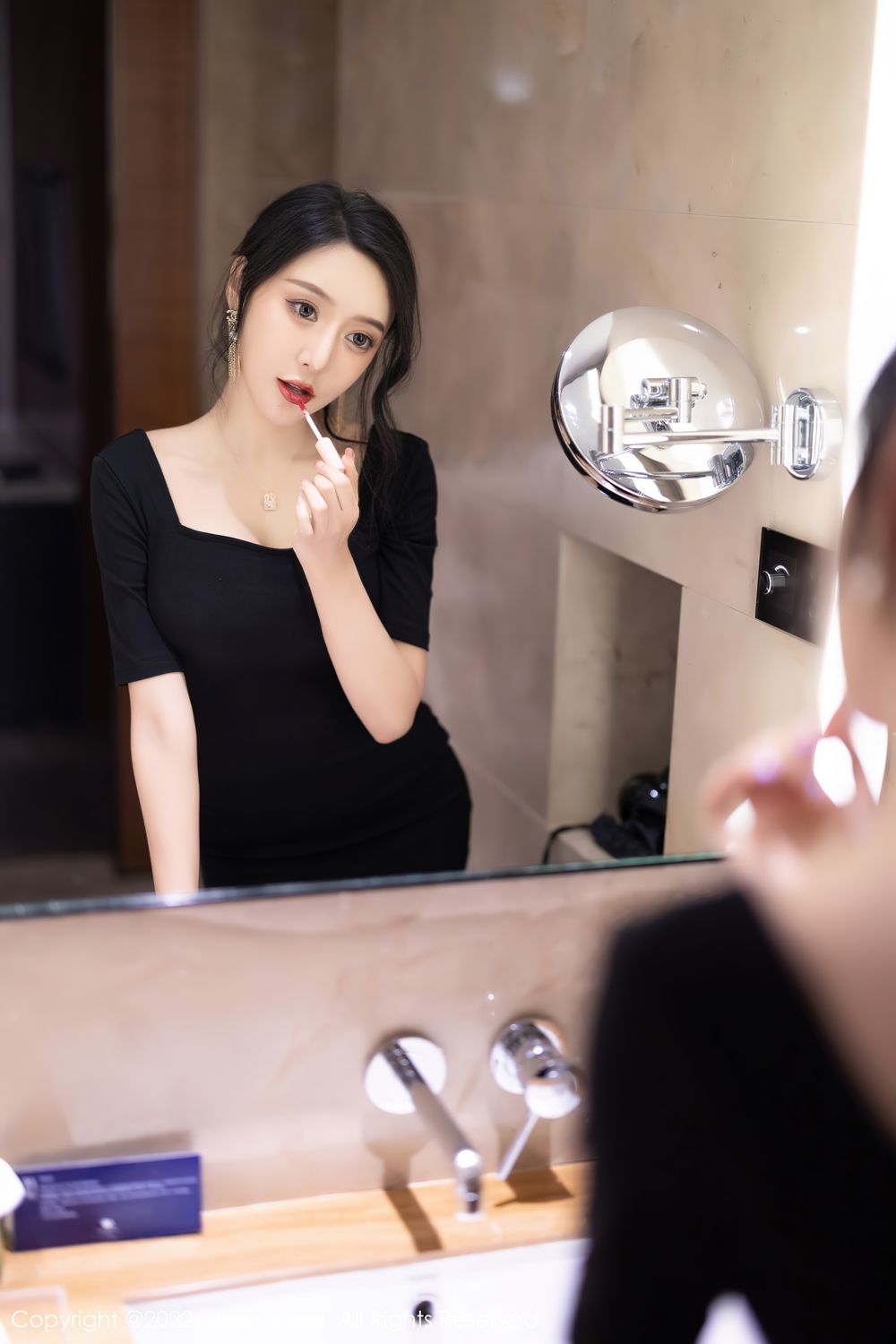 《秀人网 王馨瑶(Yanni) 黑丝写真 No.5187》第7张,模特王馨瑶(Yanni),秀人网,黑丝主题,全套60张