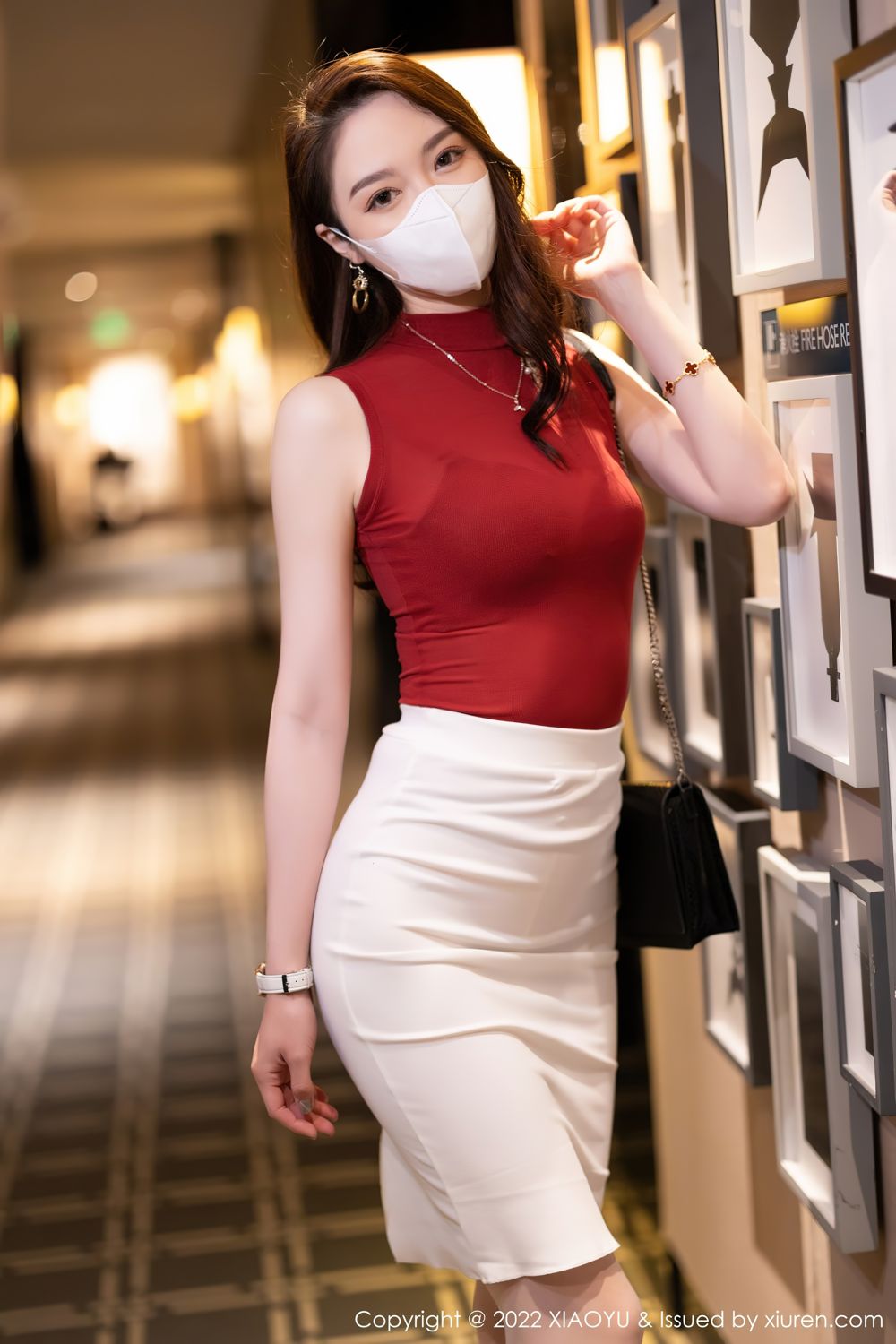 《语画界 梦心玥(Candice) 制服写真 VOL.814》第1张,模特梦心玥(Candice),语画界,制服主题,全套97张