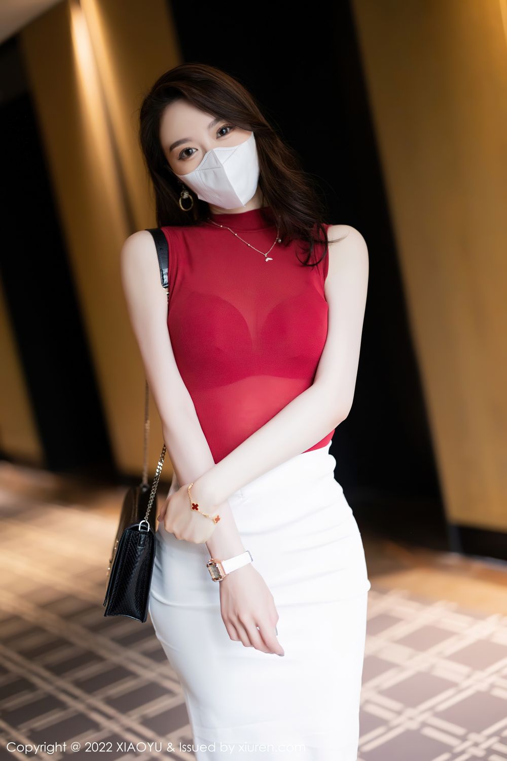 《语画界 梦心玥(Candice) 制服写真 VOL.814》第8张,模特梦心玥(Candice),语画界,制服主题,全套97张