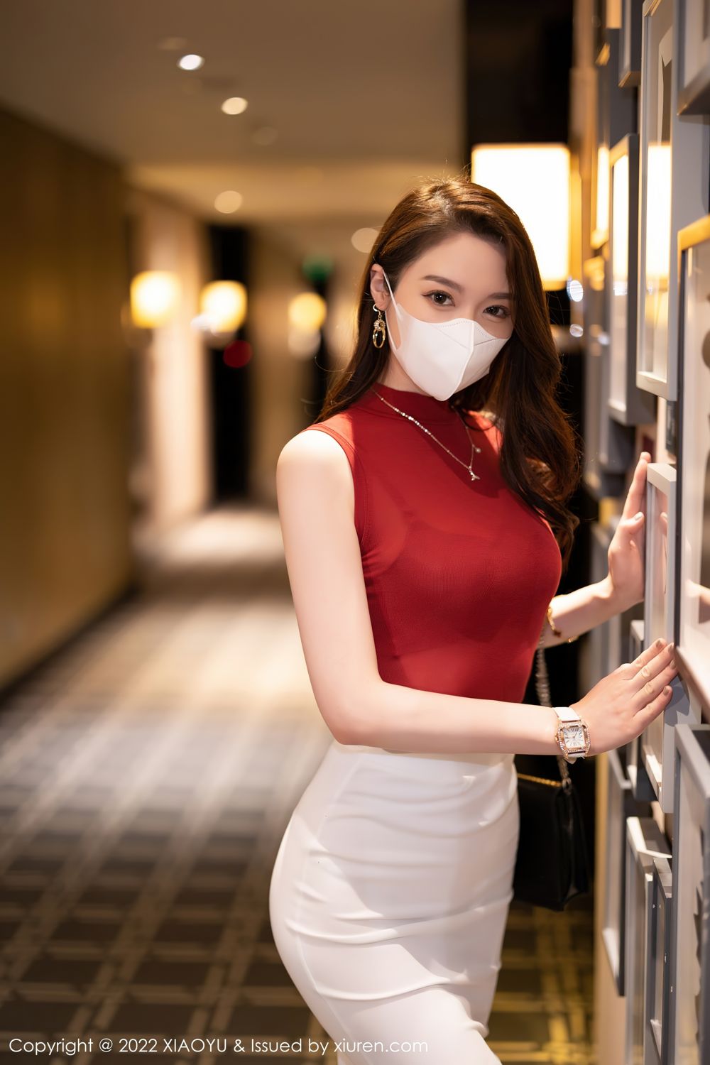 《语画界 梦心玥(Candice) 制服写真 VOL.814》第11张,模特梦心玥(Candice),语画界,制服主题,全套97张