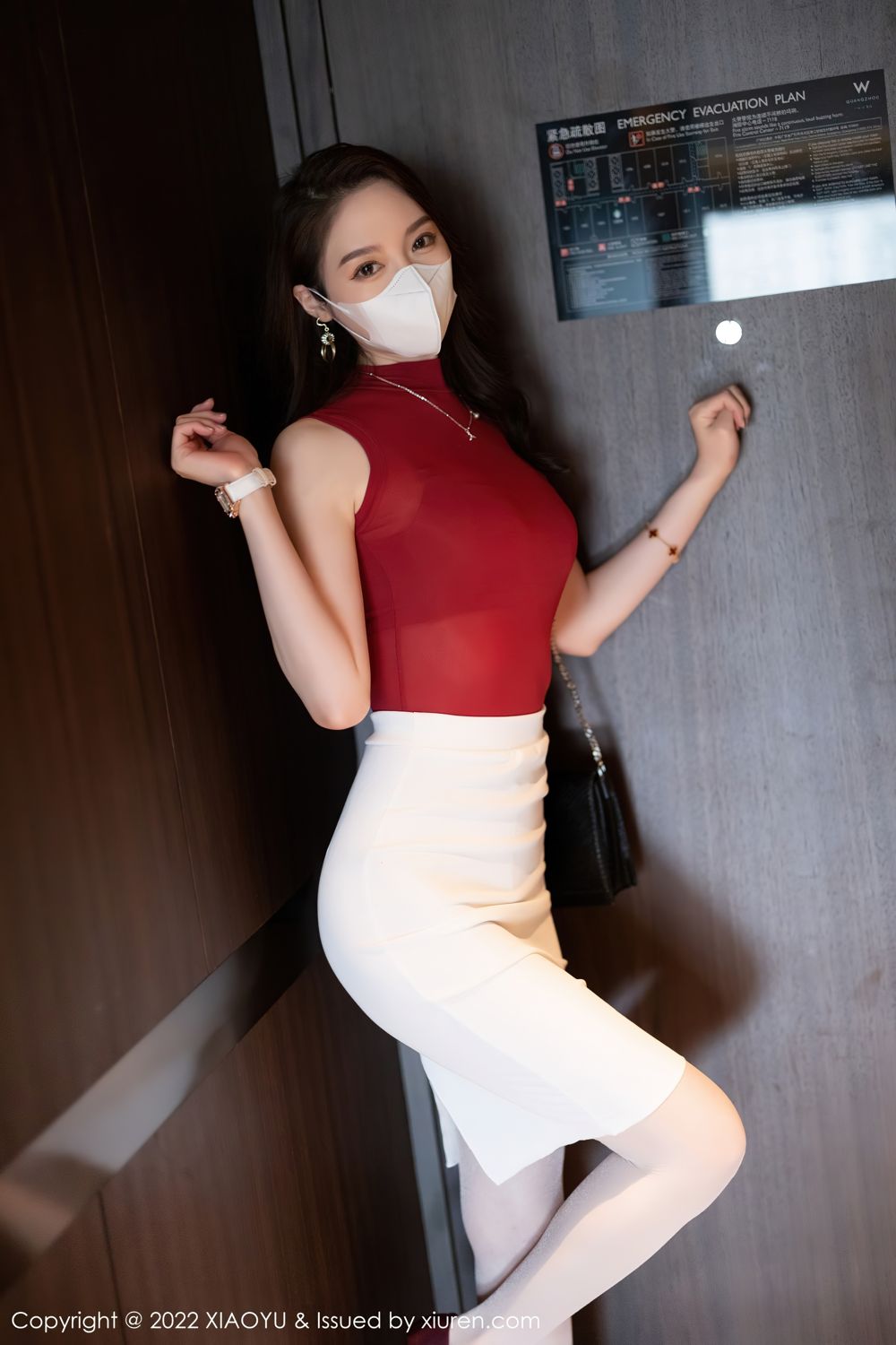 《语画界 梦心玥(Candice) 制服写真 VOL.814》第17张,模特梦心玥(Candice),语画界,制服主题,全套97张