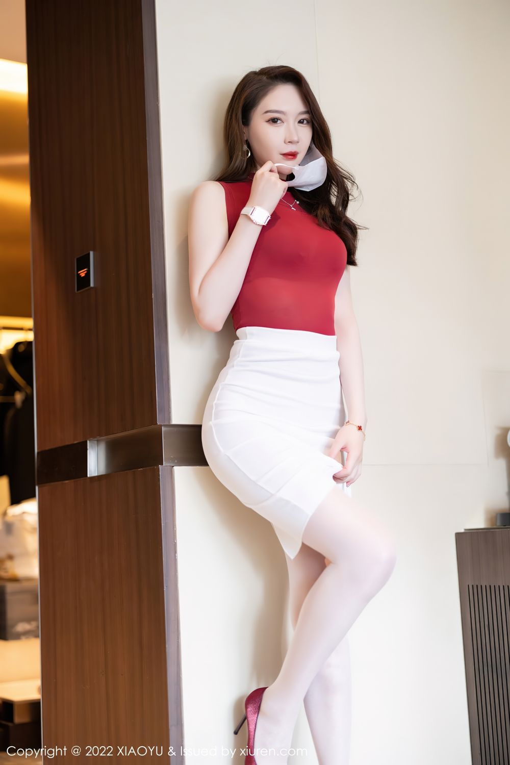 《语画界 梦心玥(Candice) 制服写真 VOL.814》第24张，模特梦心玥(Candice)，语画界，制服主题，全套97张