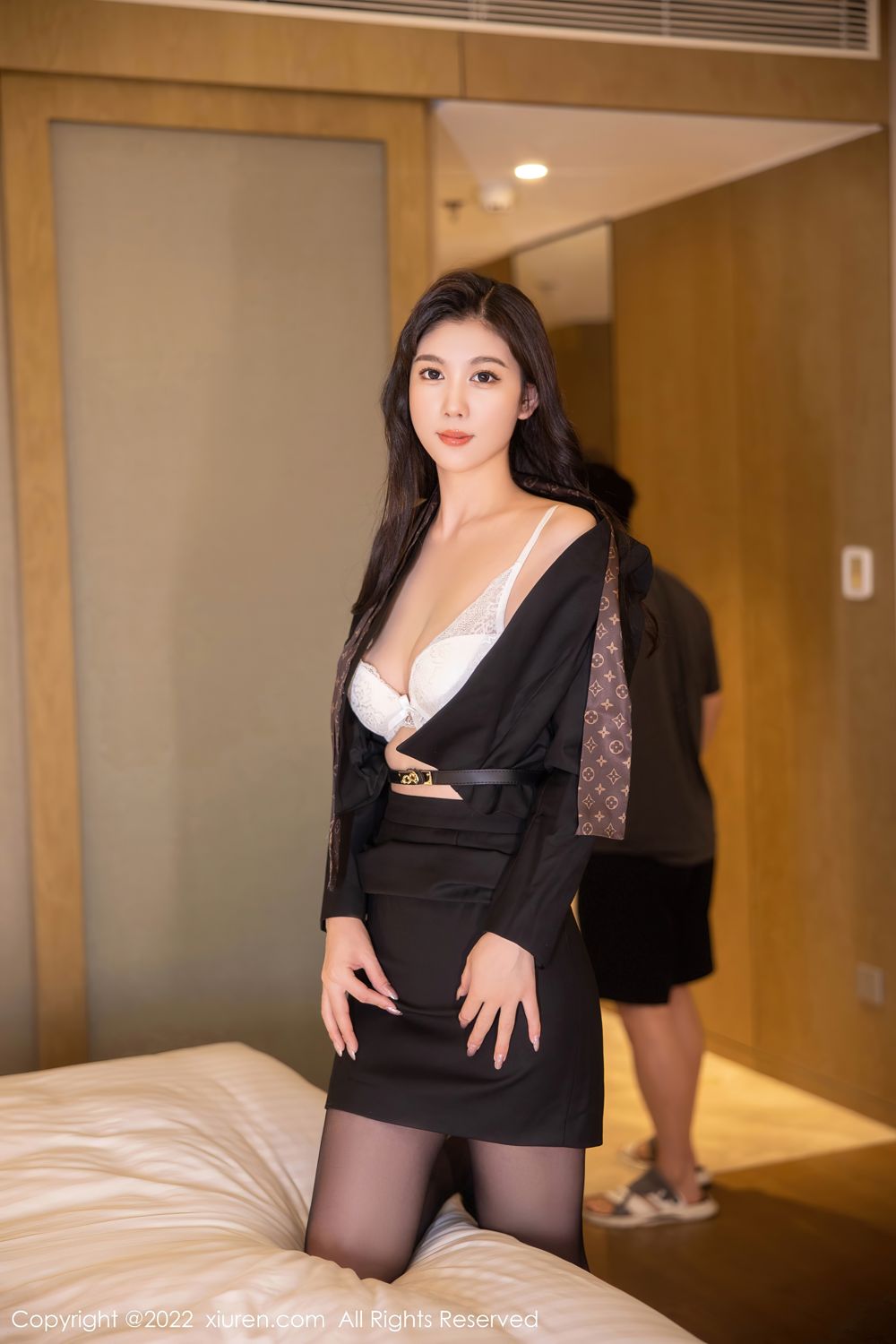 《秀人网 李雅柔(Li Ya Rou) 黑丝写真 No.5471》第15张,模特李雅柔(Li Ya Rou),秀人网,黑丝主题,全套70张