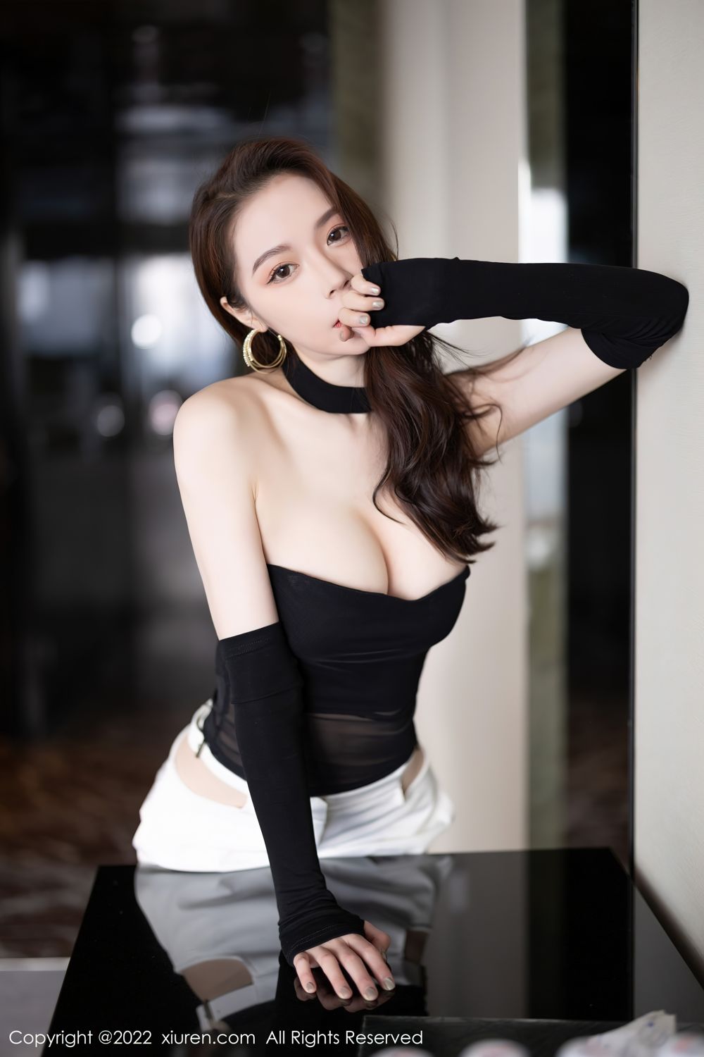 《秀人网 梦心玥(Candice) 性感写真 No.5487》第22张，模特梦心玥(Candice)，秀人网，性感主题，全套77张