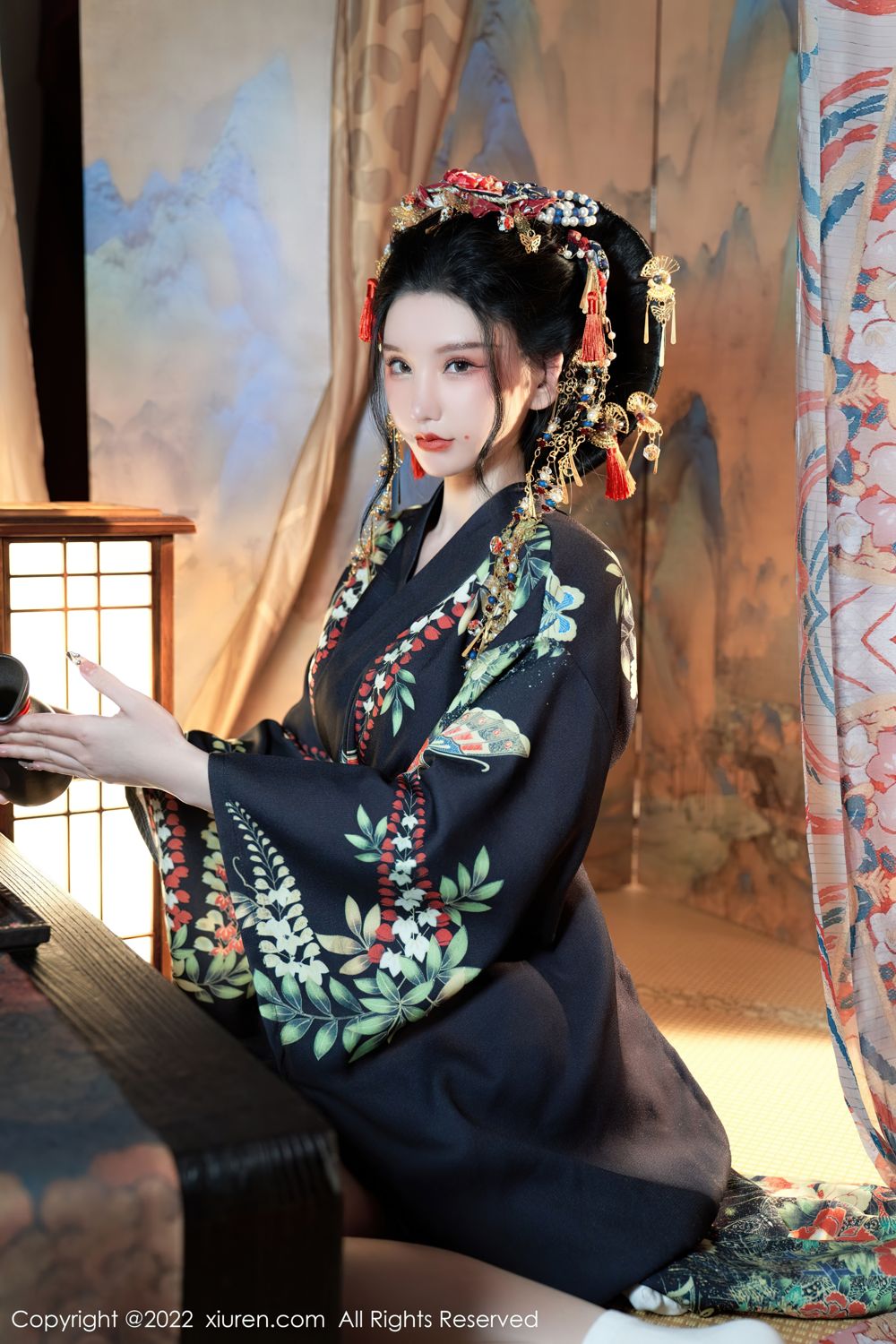 《秀人网 周于希dummy(Dummy Zhou) 和服写真 No.5537》第1张,模特周于希dummy(Dummy Zhou),秀人网,和服主题,全套67张